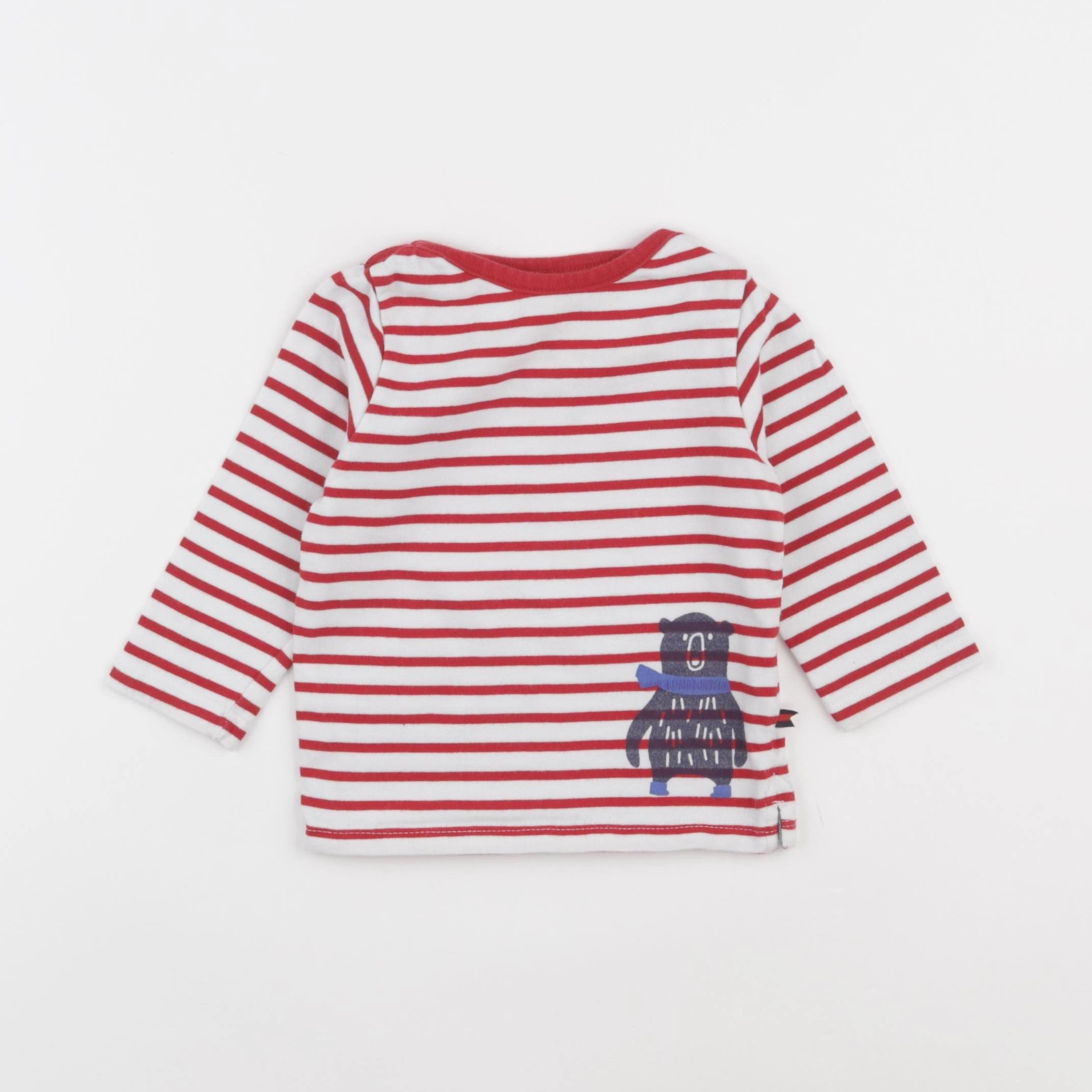 Cadet Rousselle - tee-shirt rouge - 12 mois