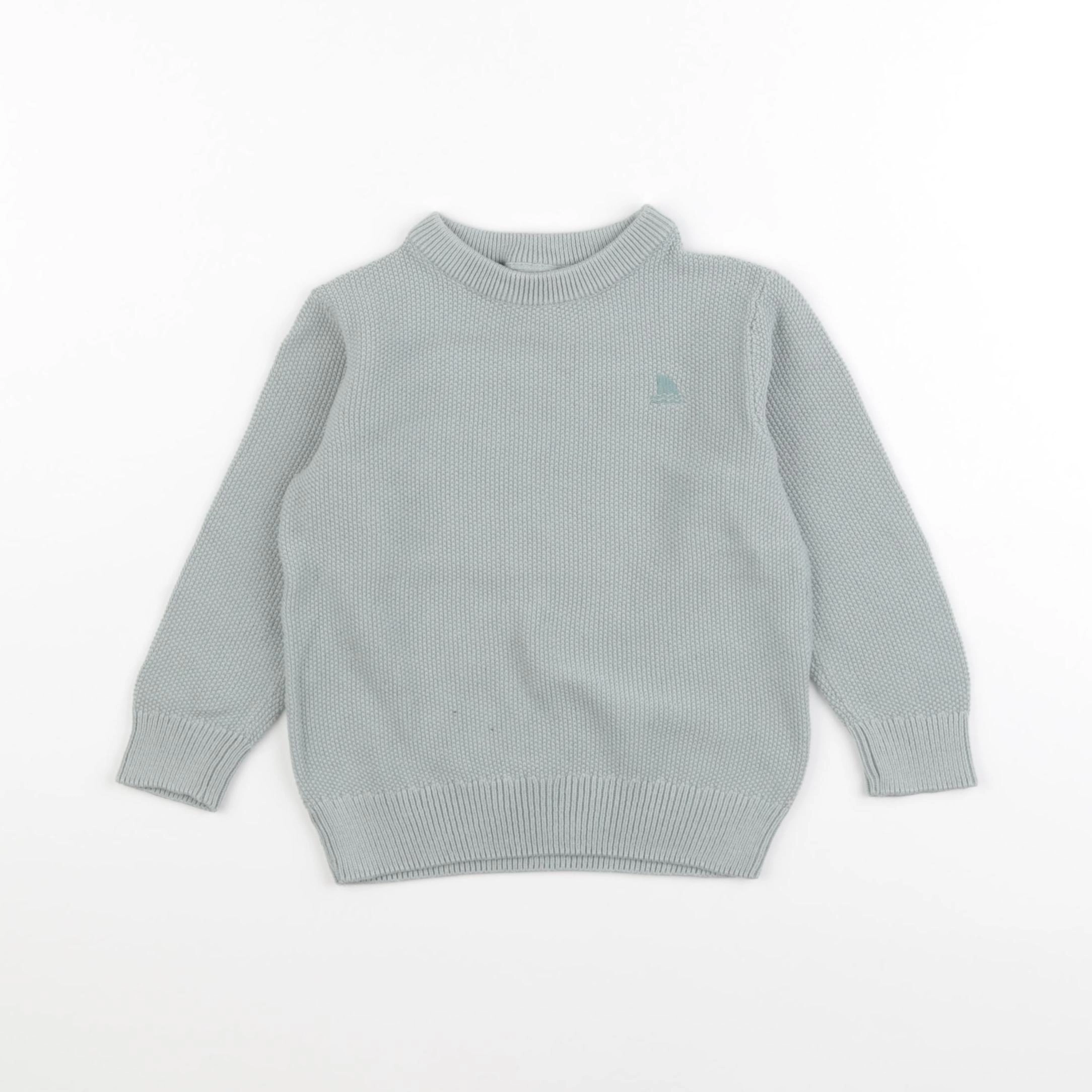 Vertbaudet - pull vert - 3 ans