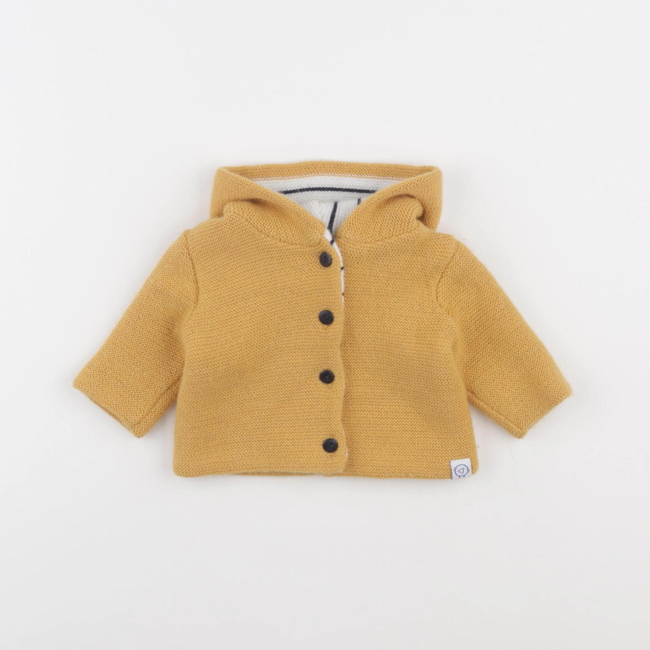 La manufacture de layette - gilet jaune - 1/3 mois