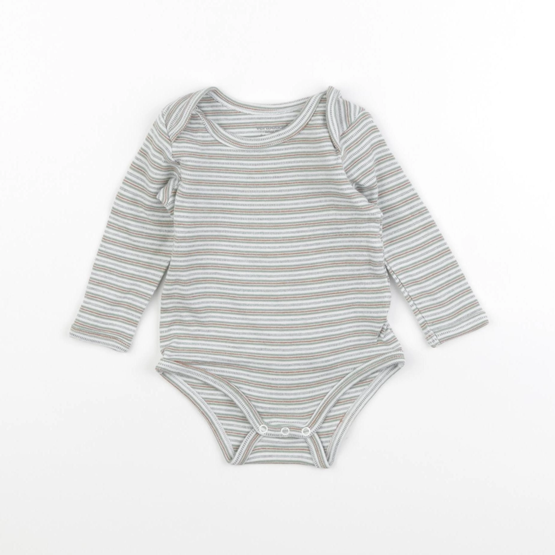 Vertbaudet - body vert - 9 mois
