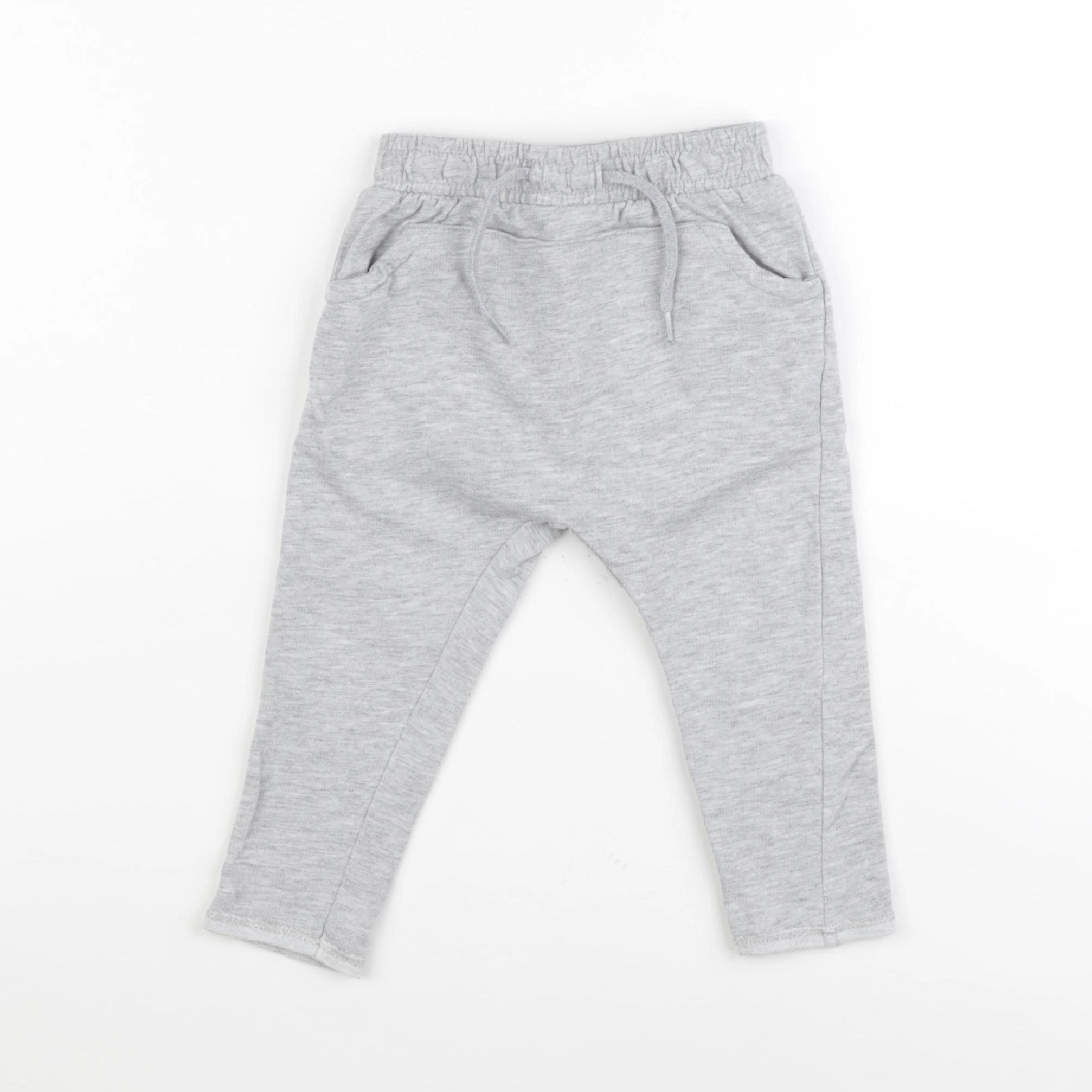 Vertbaudet - jogging gris - 9 mois
