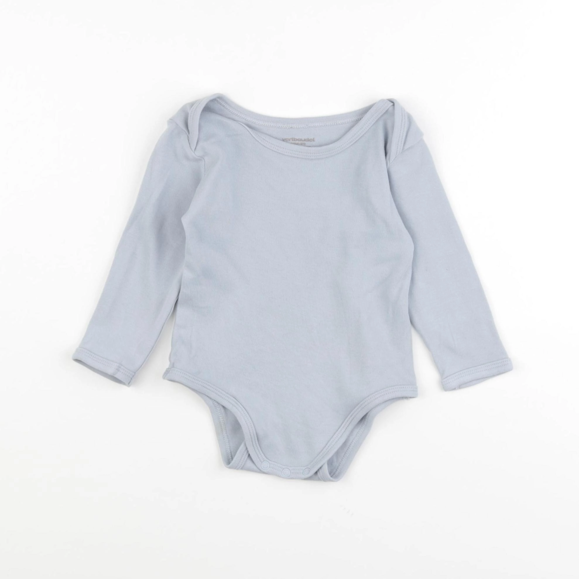 Vertbaudet - body bleu - 12 mois