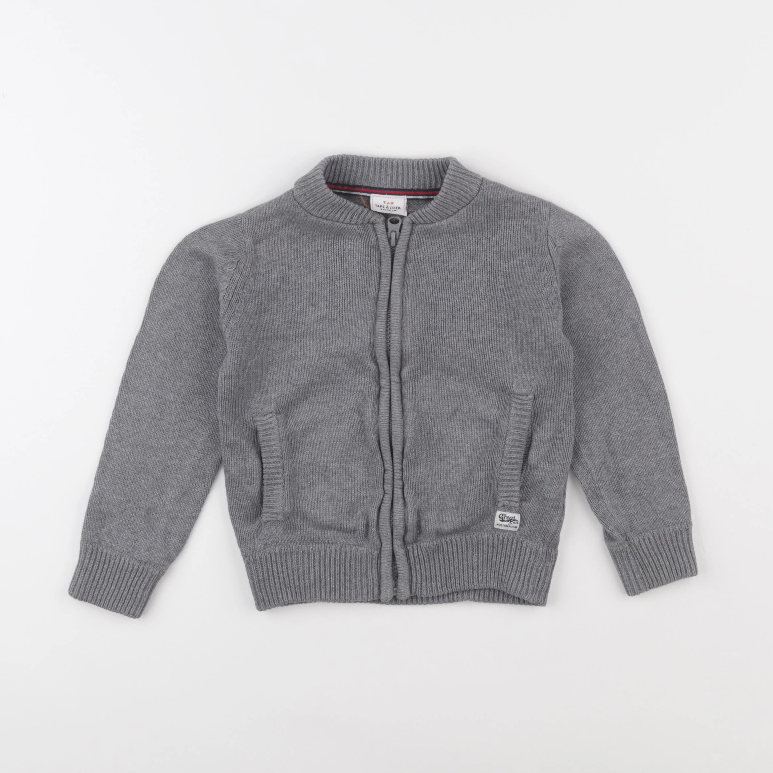 Tape à l'oeil - pull gris - 3 ans