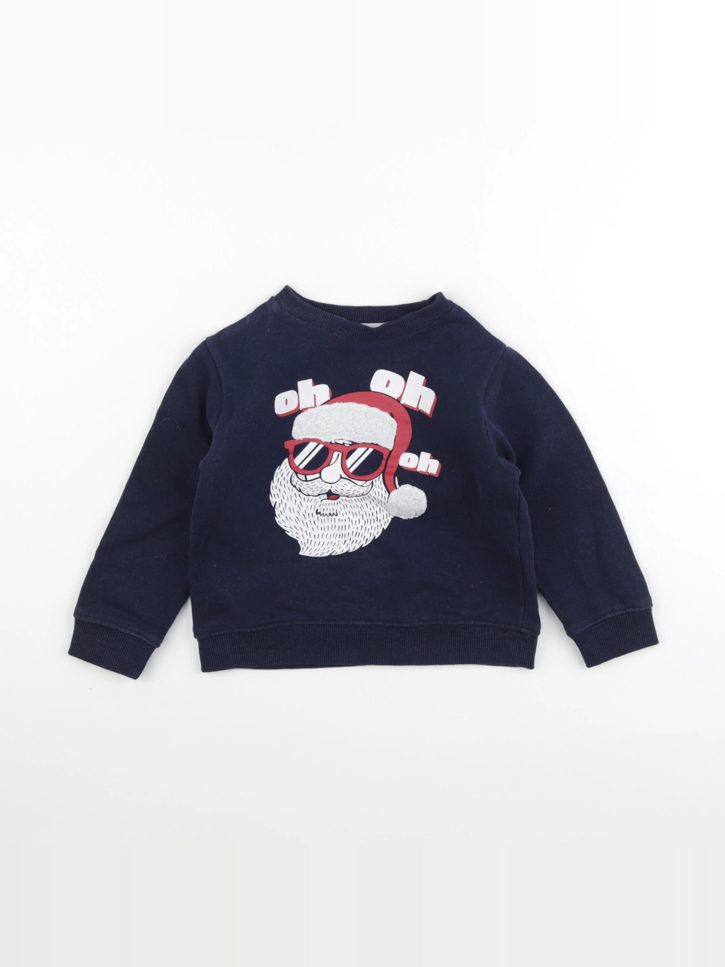 Vertbaudet - sweat bleu - 3 ans