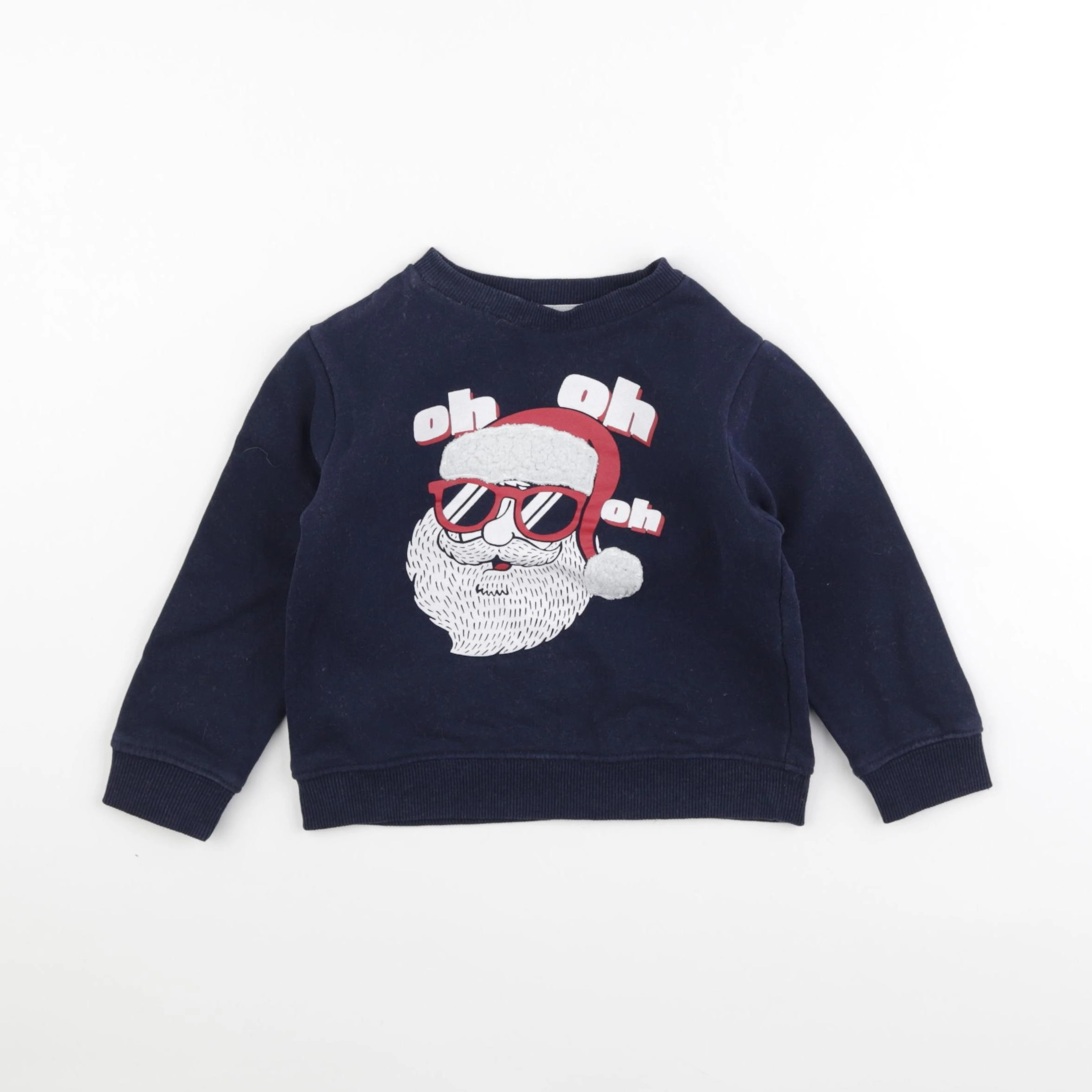 Vertbaudet - sweat bleu - 3 ans
