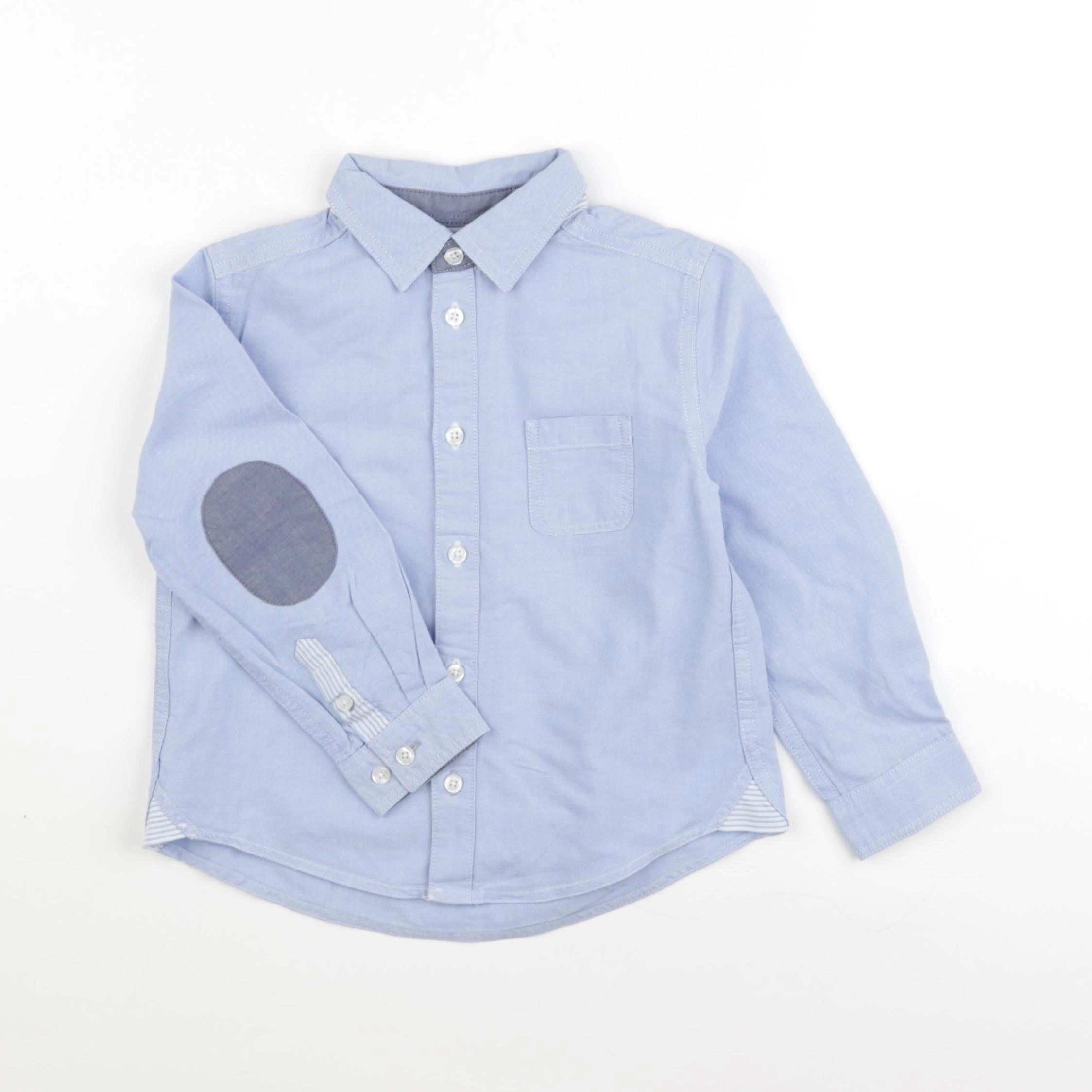 Cyrillus - chemise bleu - 4 ans