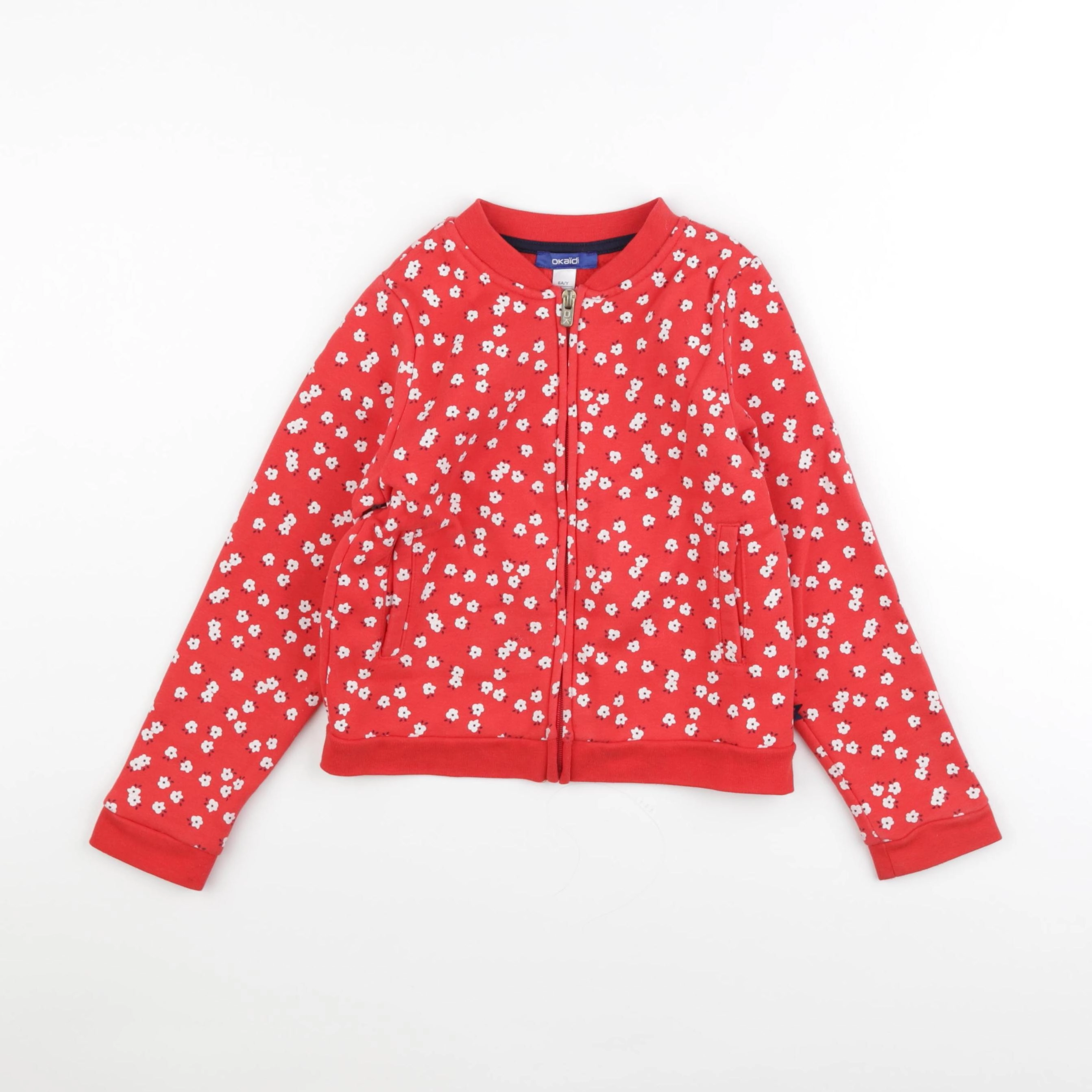 Okaidi - sweat rouge - 6 ans