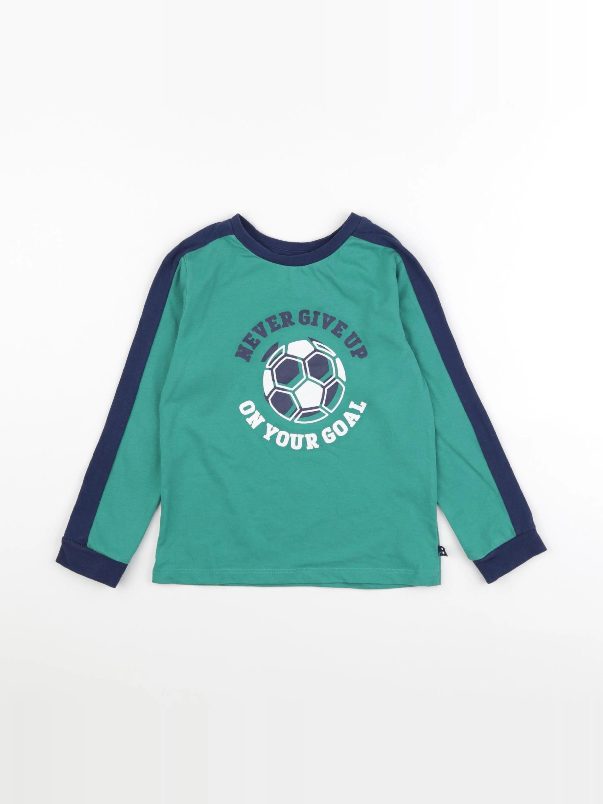 Okaidi - tee-shirt vert - 4 ans