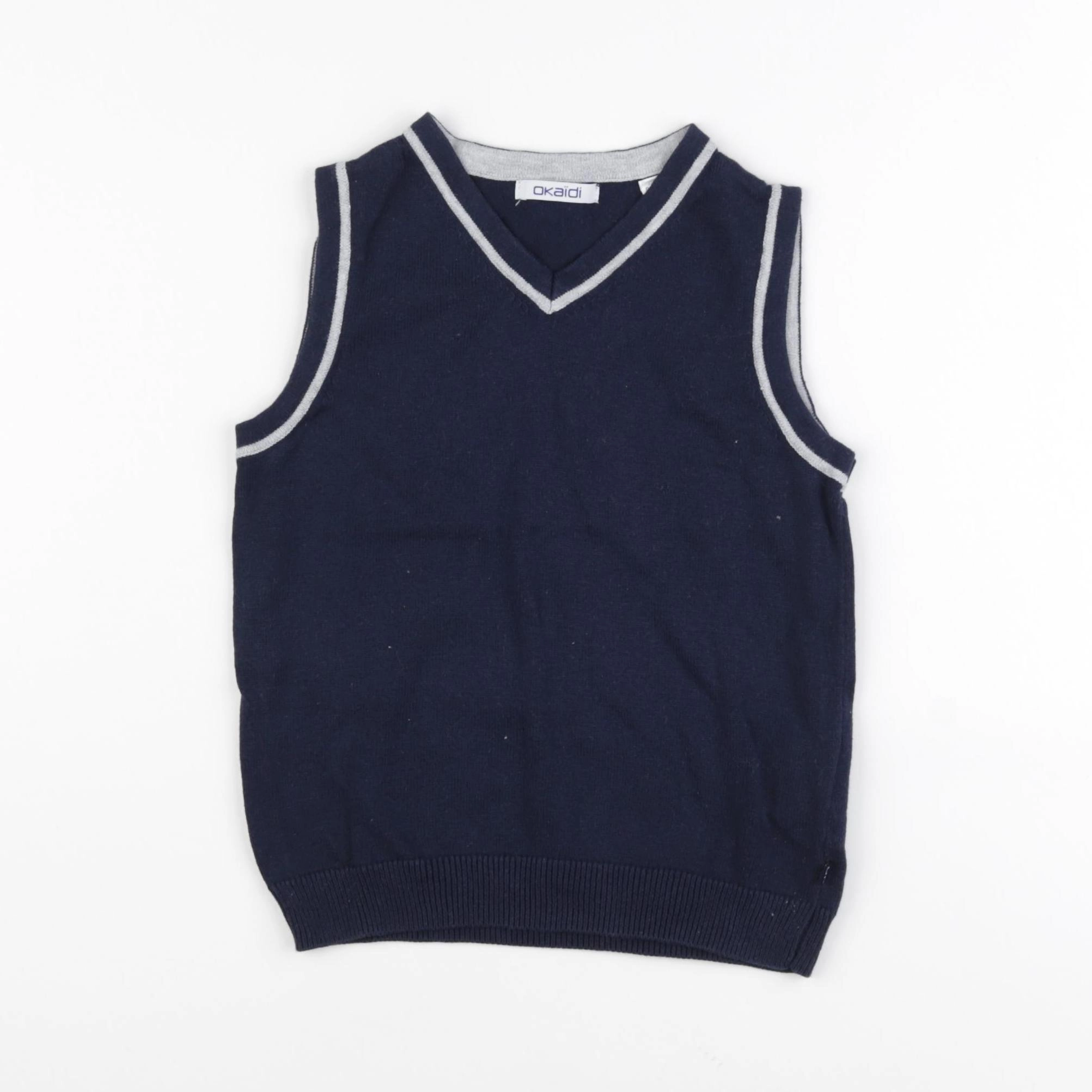 Okaidi - gilet bleu - 5 ans