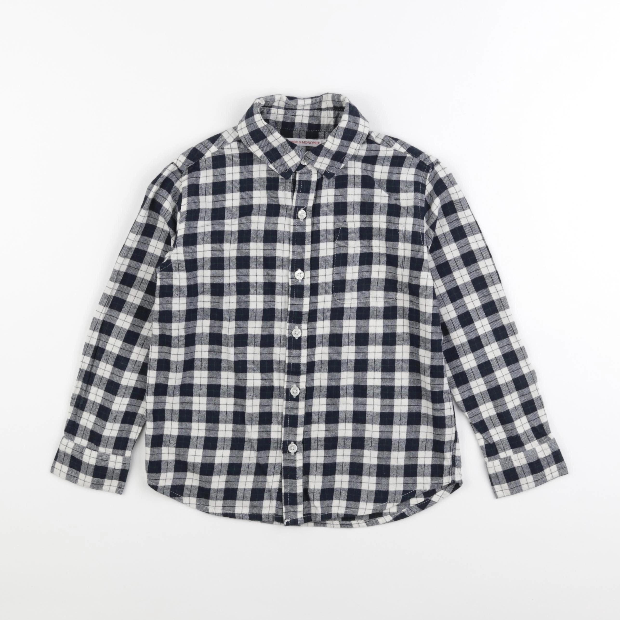 Monoprix - chemise noir - 5 ans