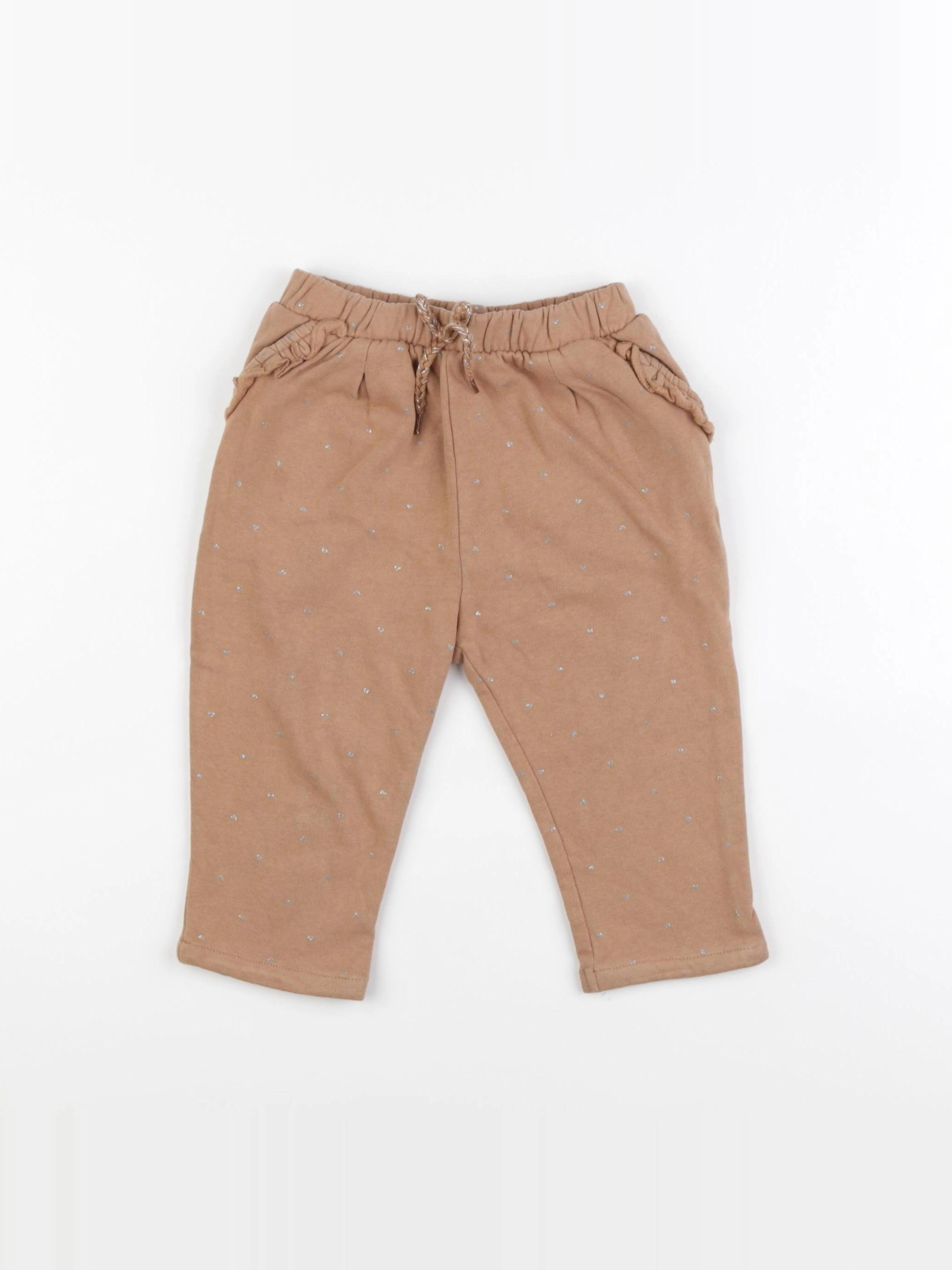 Vertbaudet - pantalon marron - 18 mois