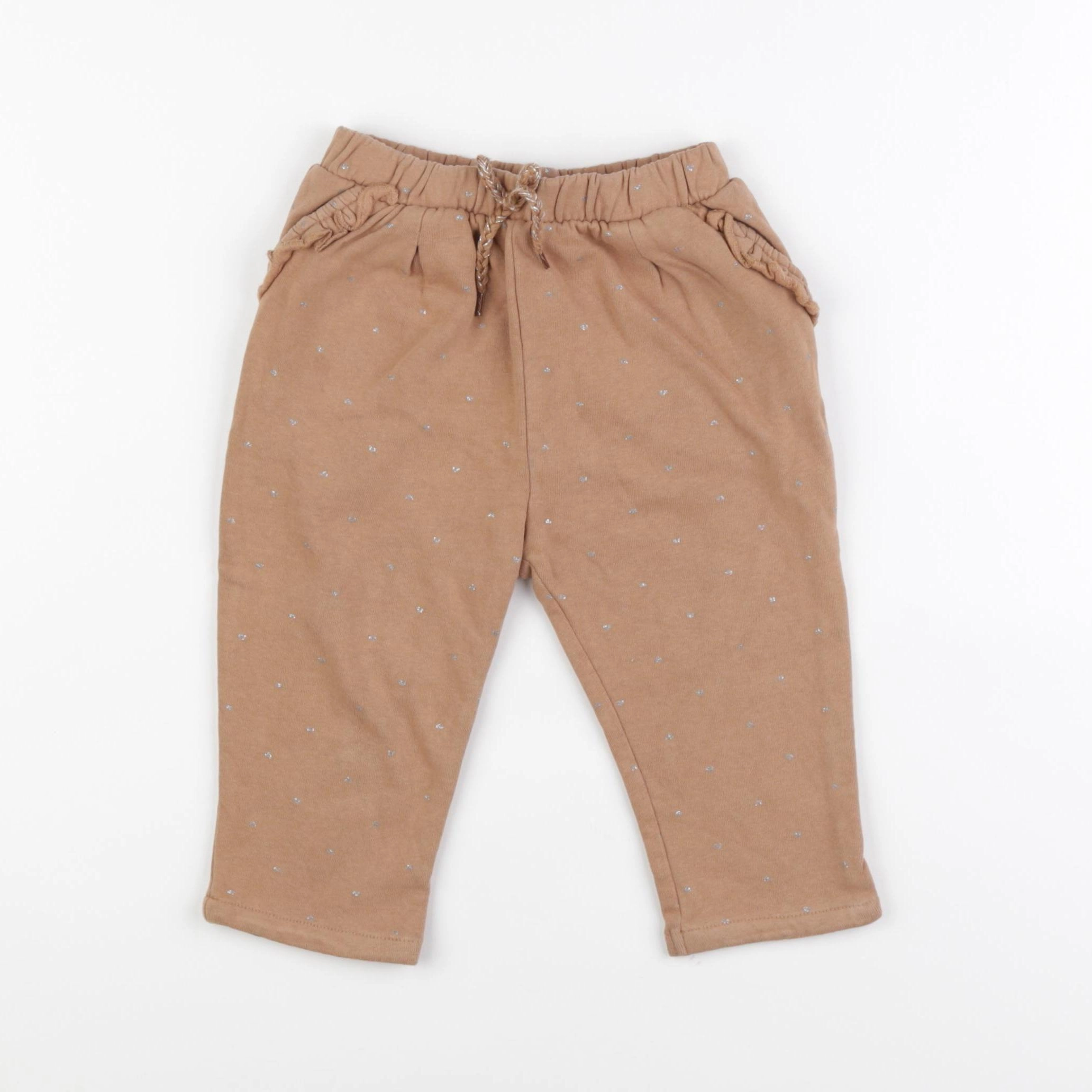 Vertbaudet - pantalon marron - 18 mois