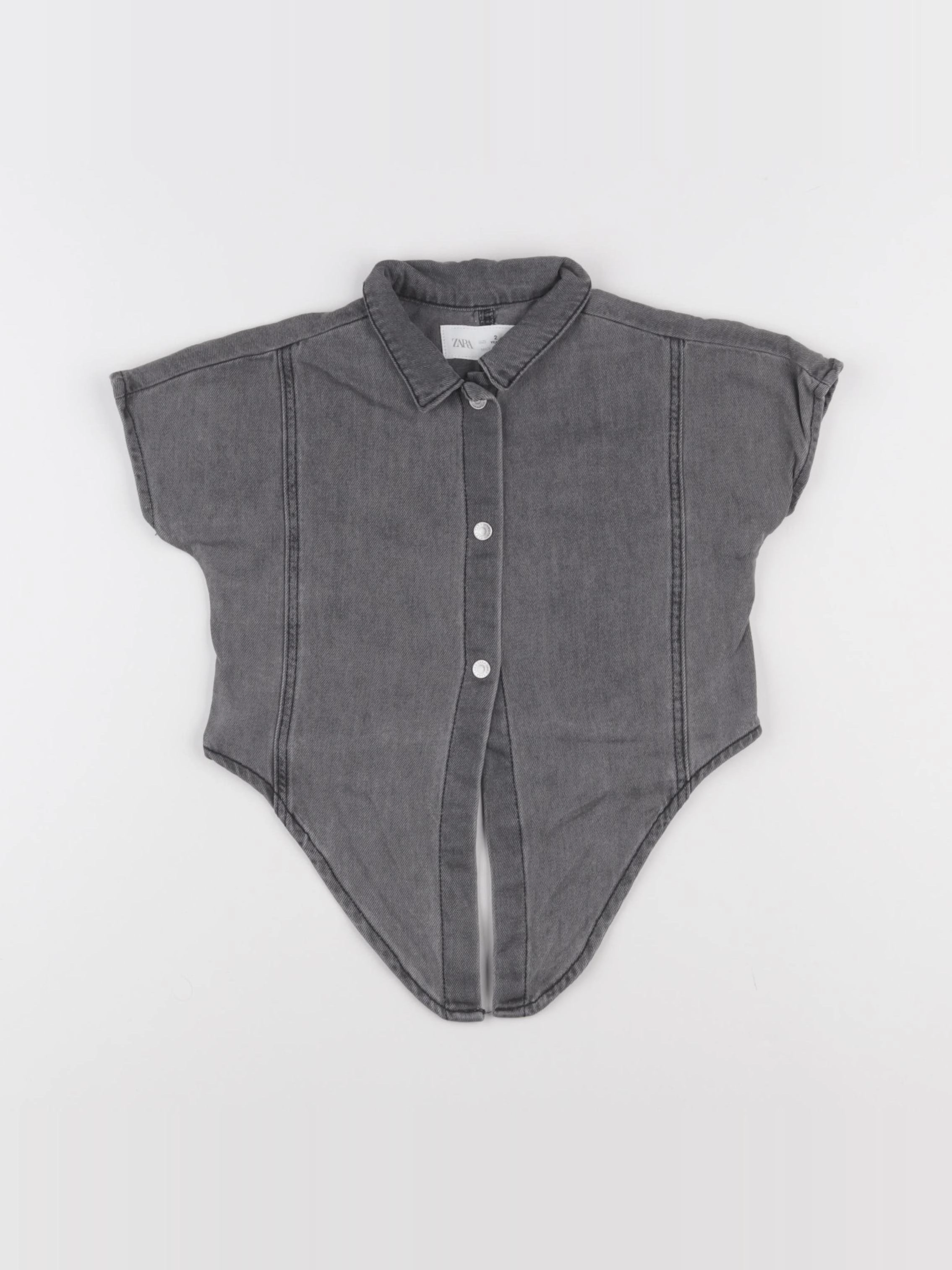 Zara - blouse noir - 2 ans