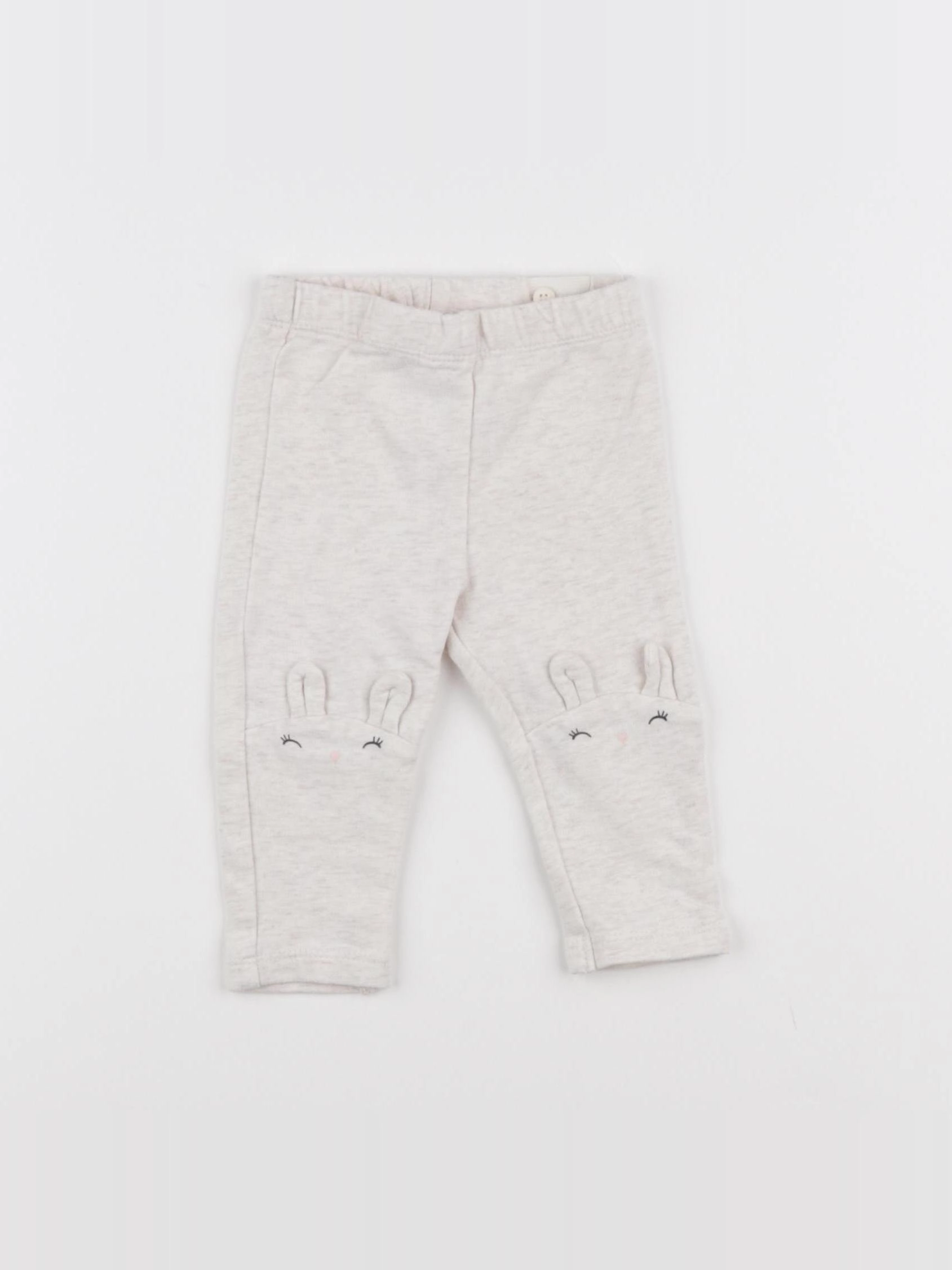 H&M - legging beige - 6 mois