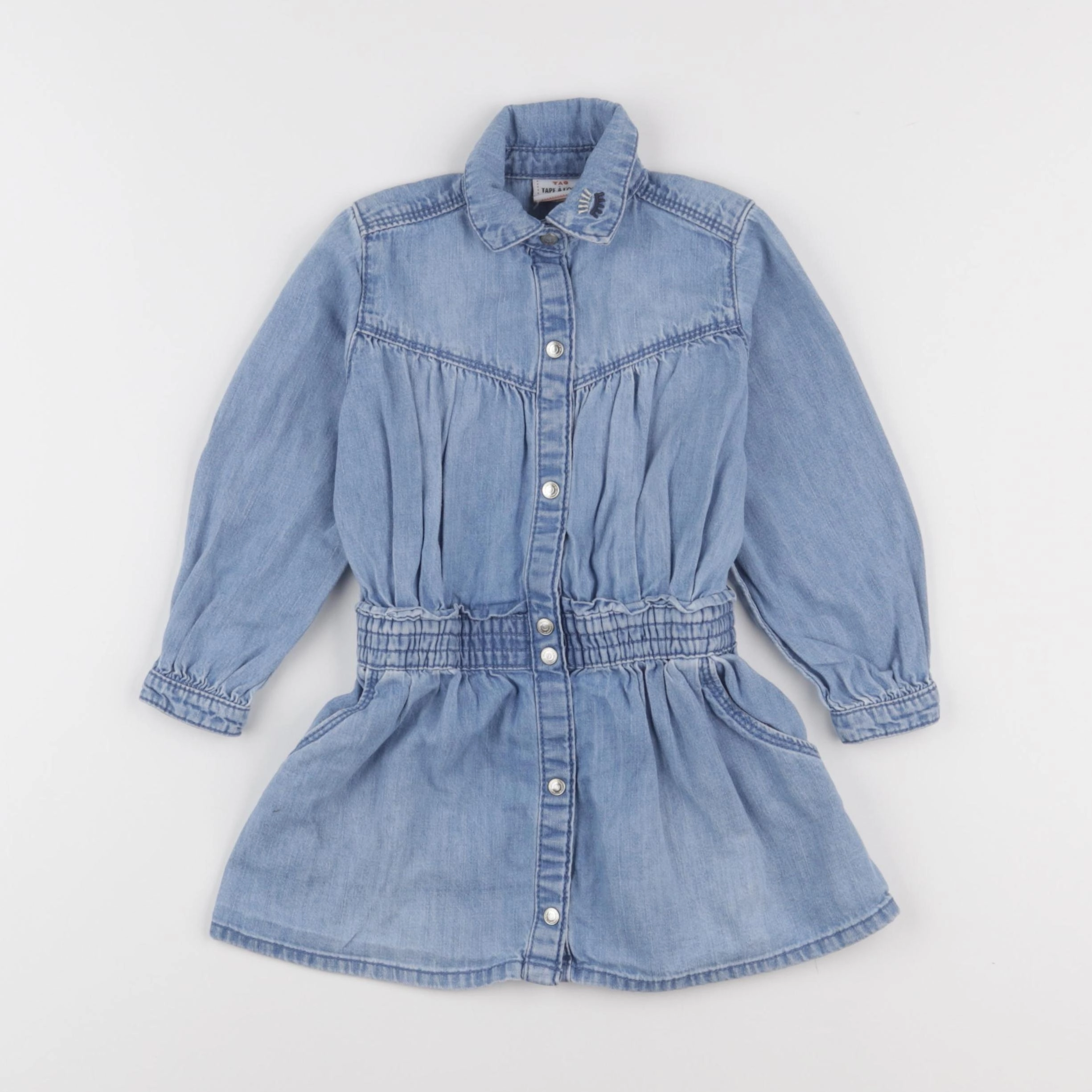 Tape à l'oeil - robe bleu - 2 ans