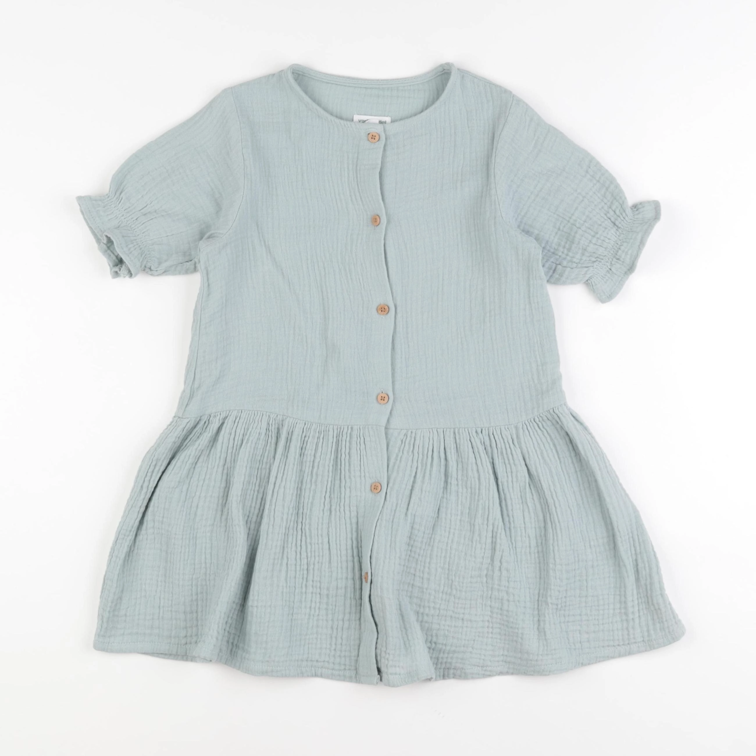 Vertbaudet - robe vert - 5 ans