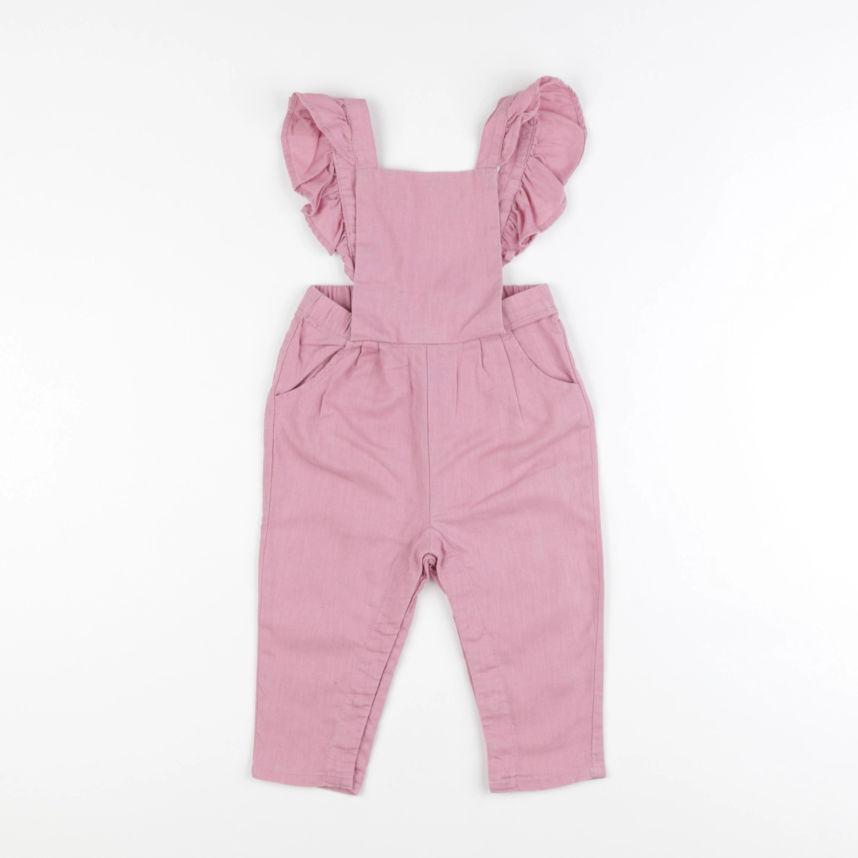 Vertbaudet - combinaison rose - 18 mois