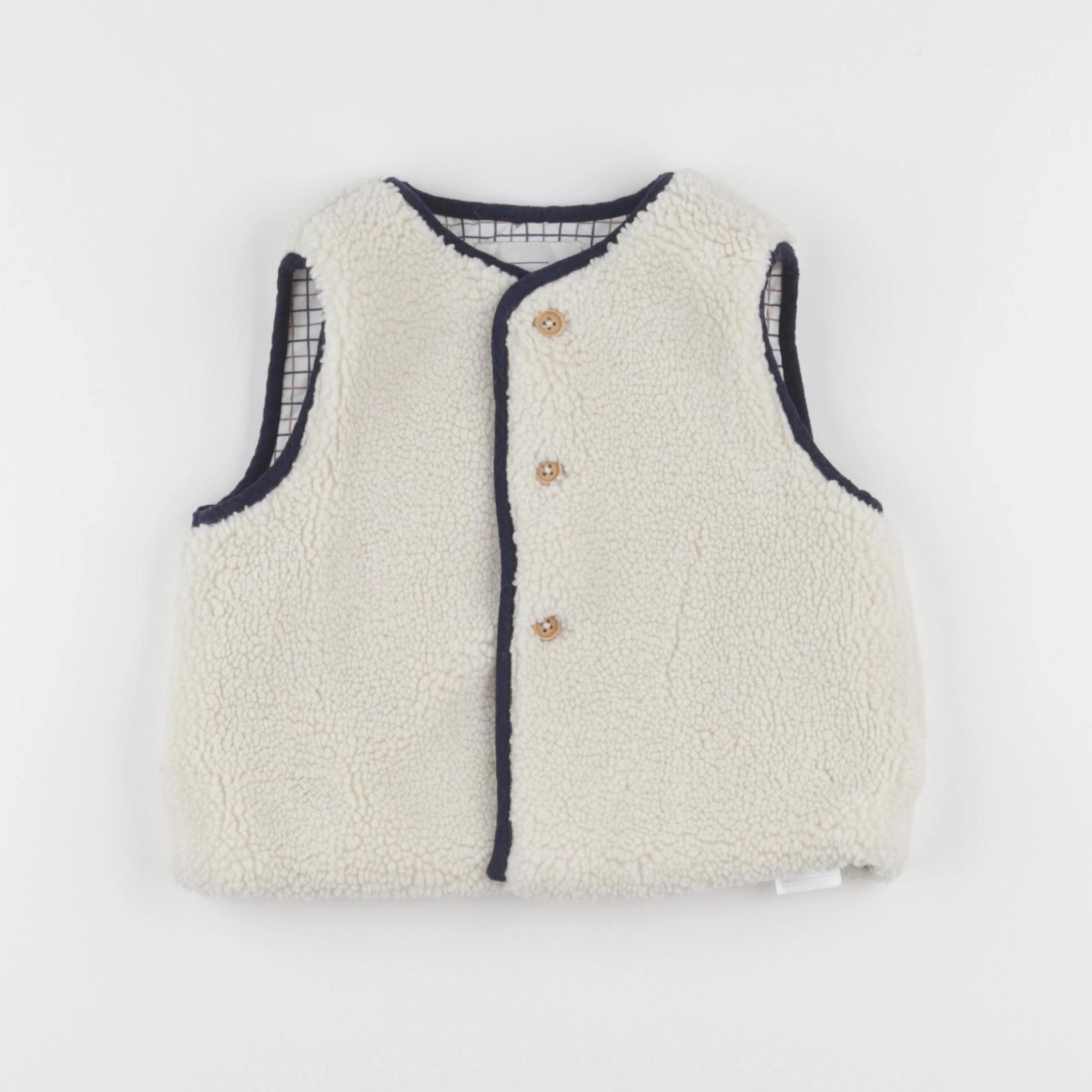 Cyrillus - gilet beige - 24 mois