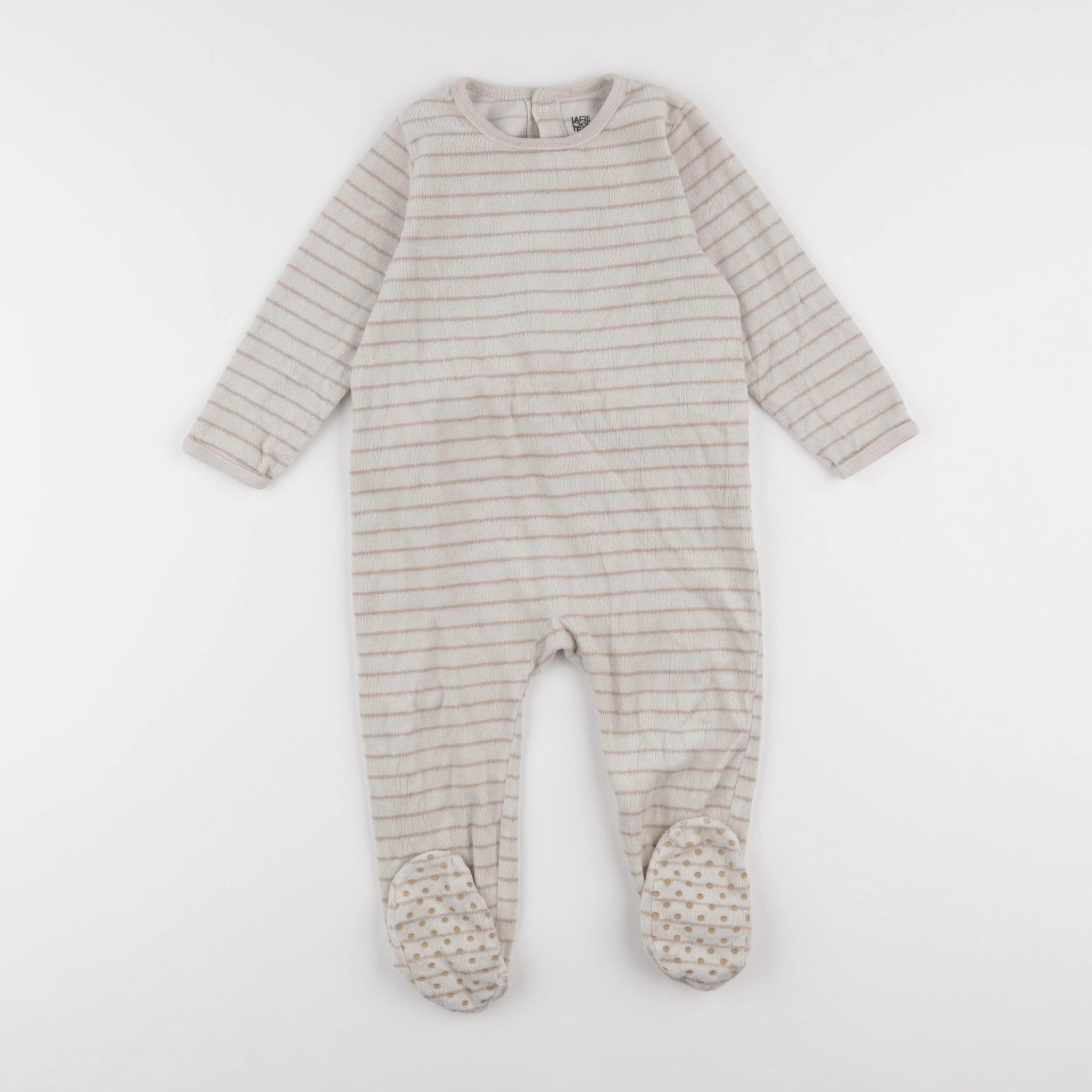 La Redoute - pyjama velours beige - 2 ans