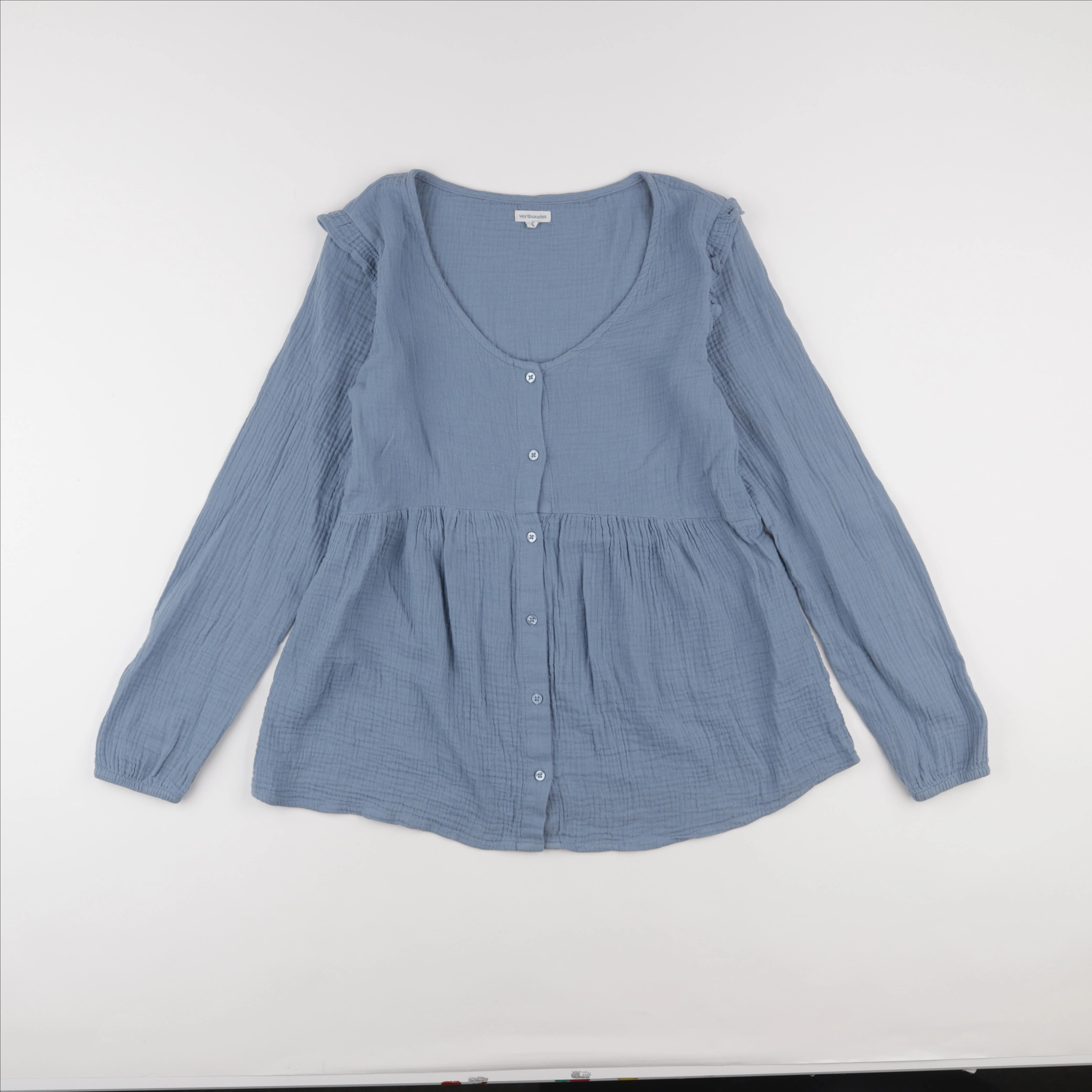 Vertbaudet - blouse grossesse bleu - 36
