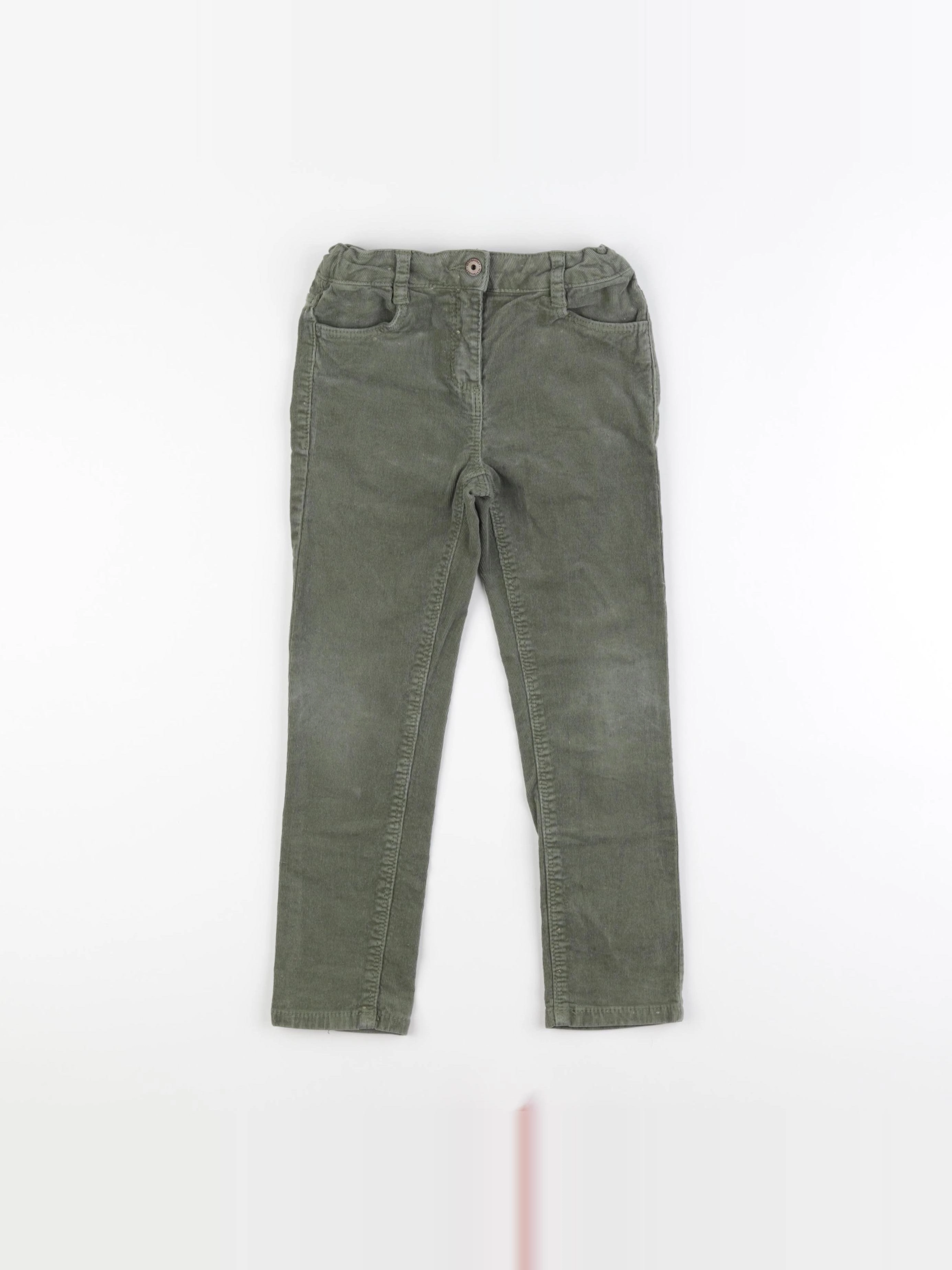 Vertbaudet - pantalon vert - 6 ans