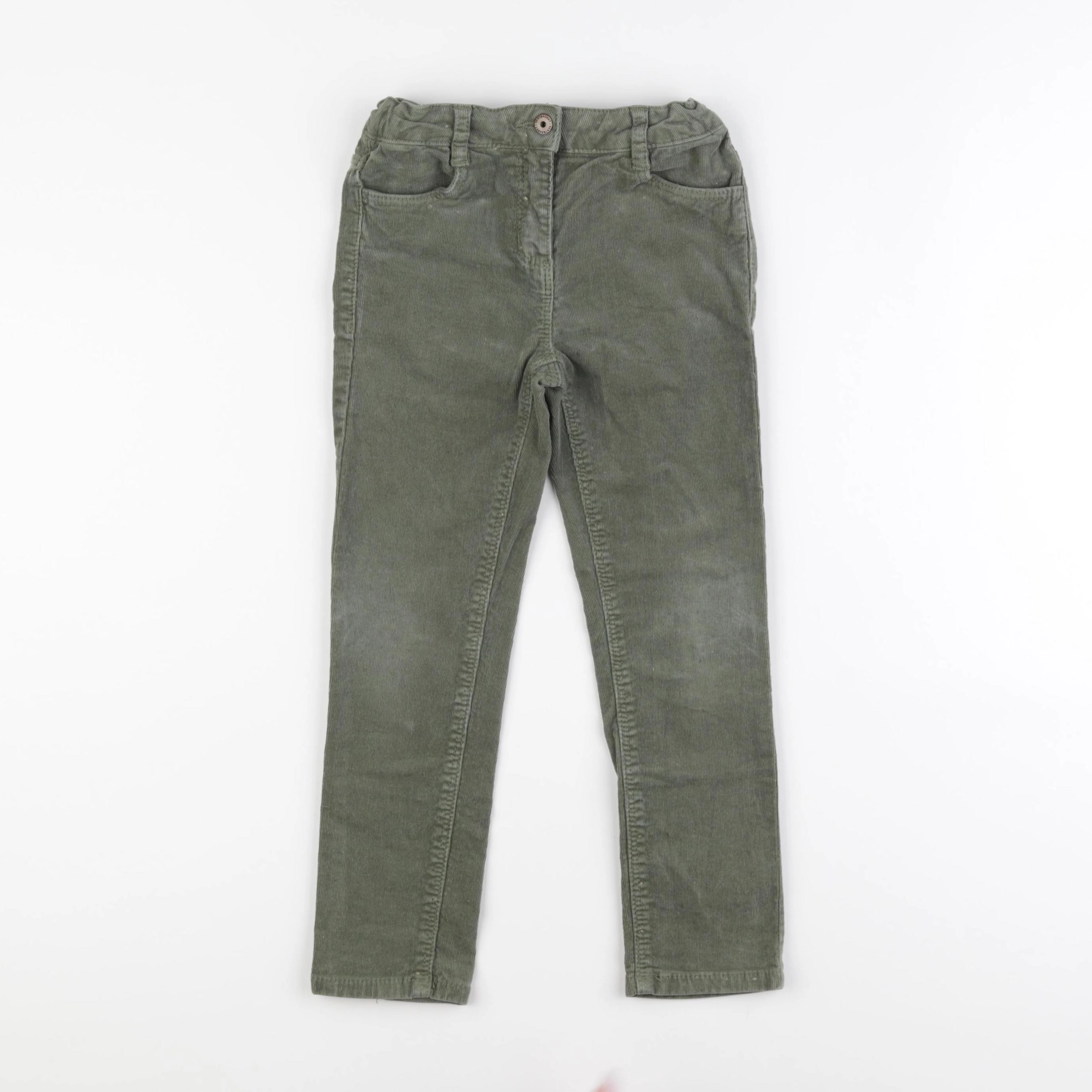 Vertbaudet - pantalon vert - 6 ans