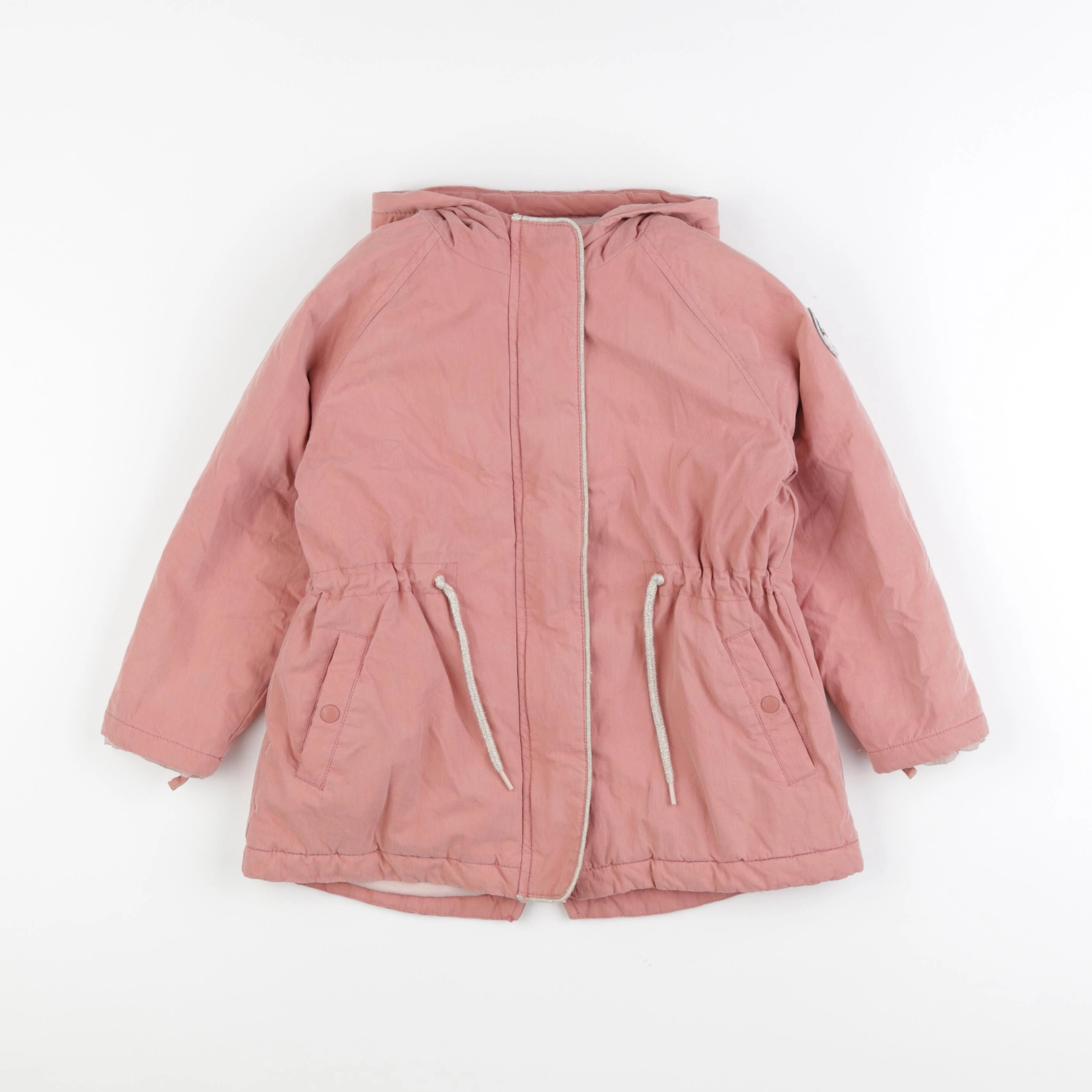 Vertbaudet - manteau rose - 6 ans