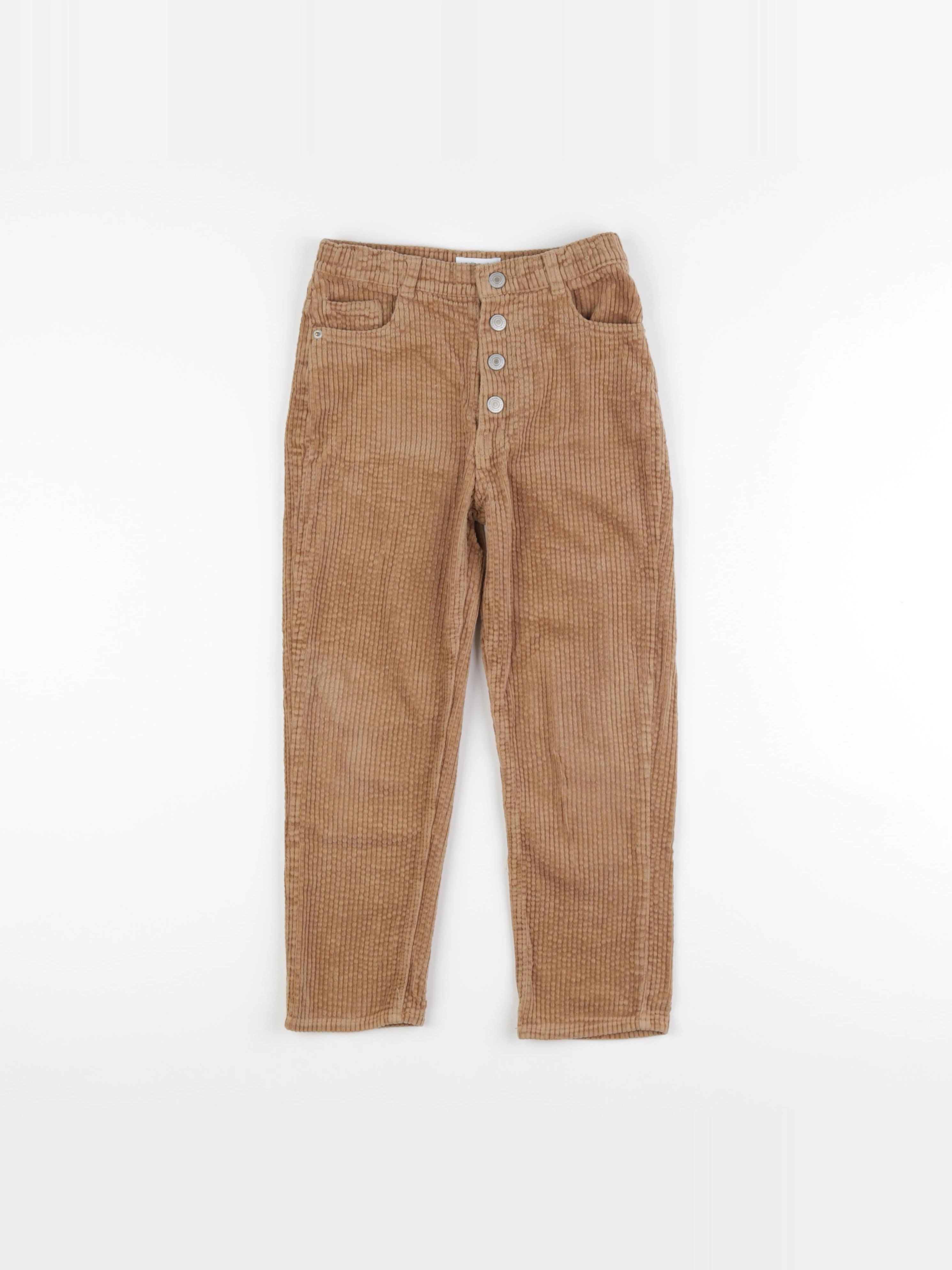 Vertbaudet - pantalon marron - 7 ans