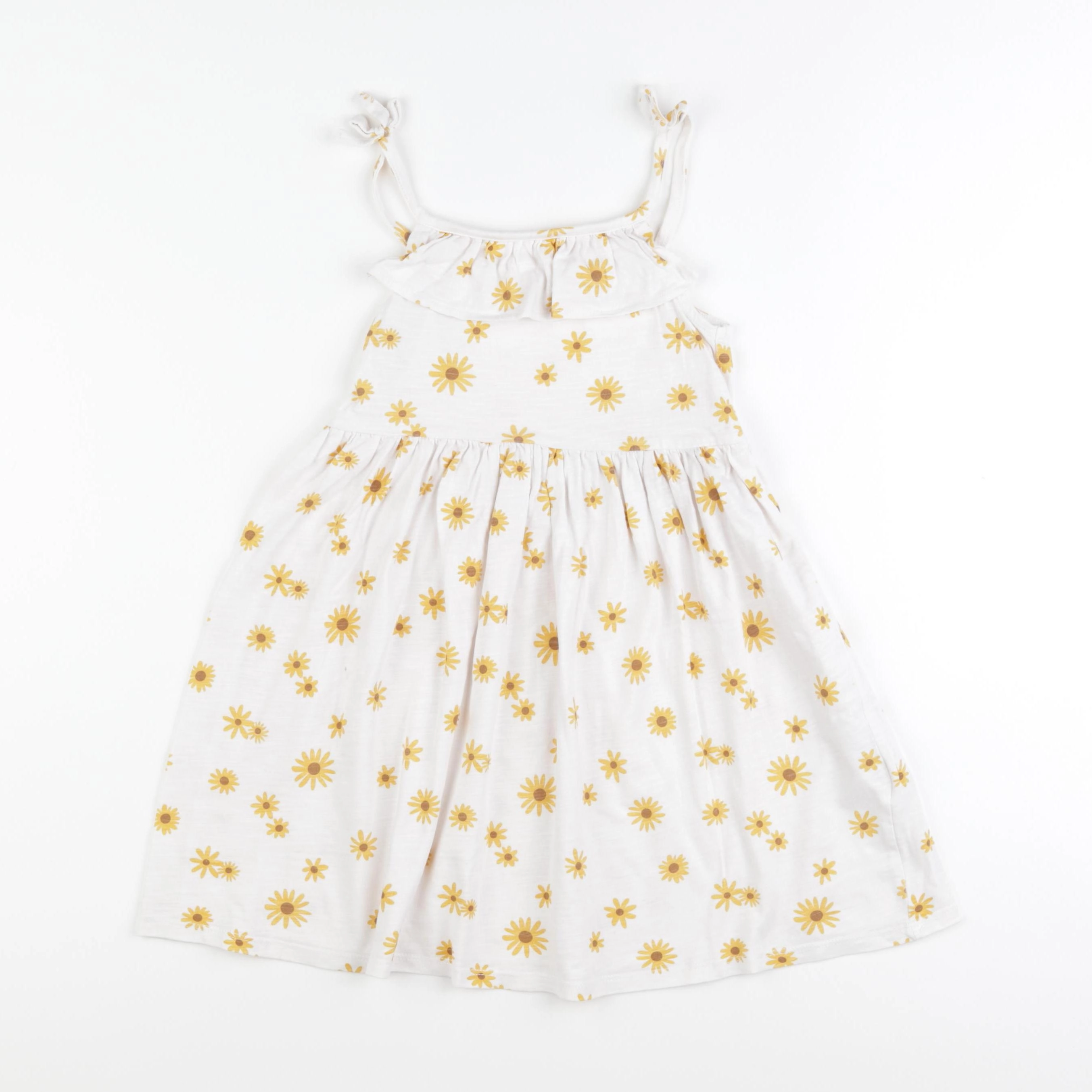 Vertbaudet - robe jaune - 6 ans
