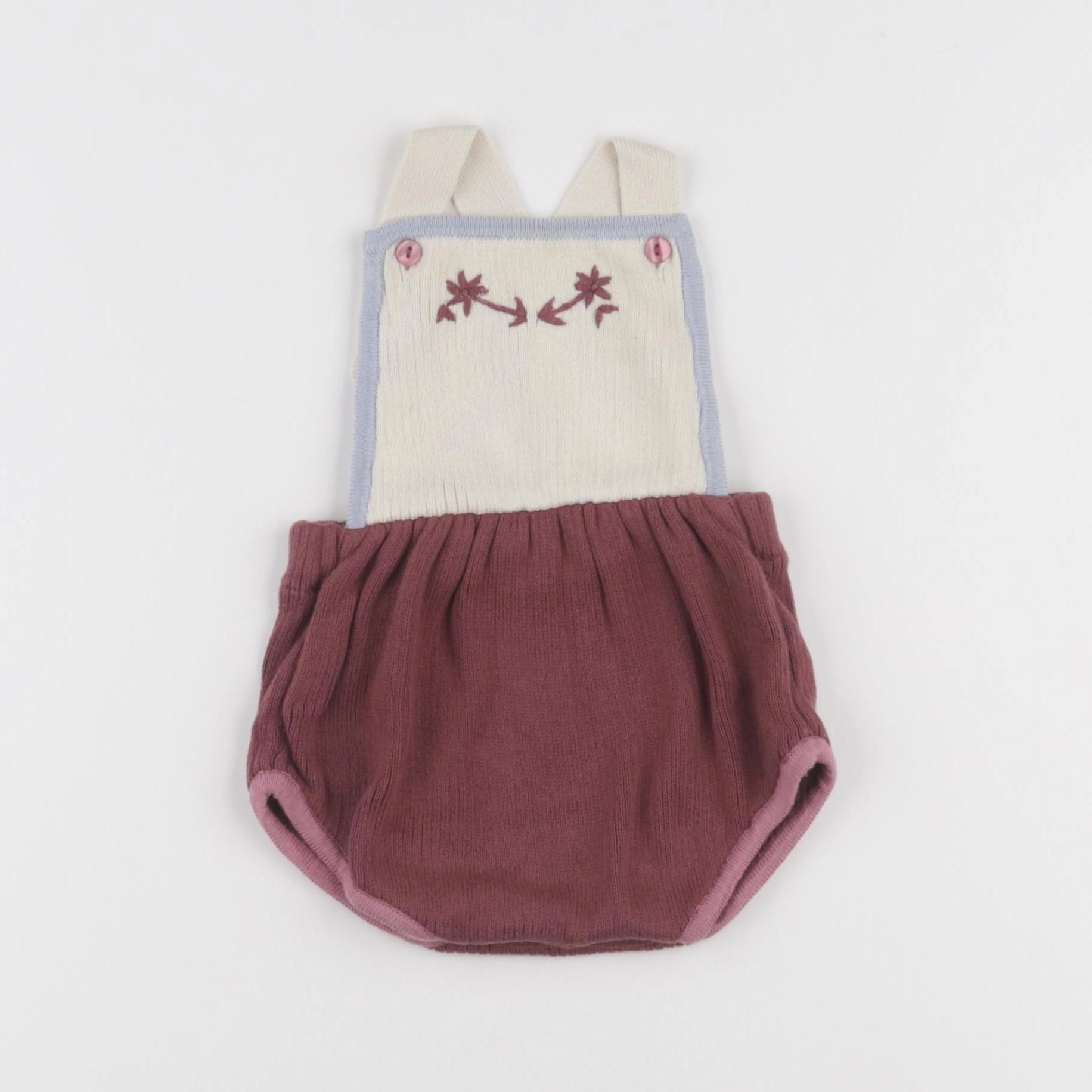 Lililotte - combinaison rose - 6/12 mois