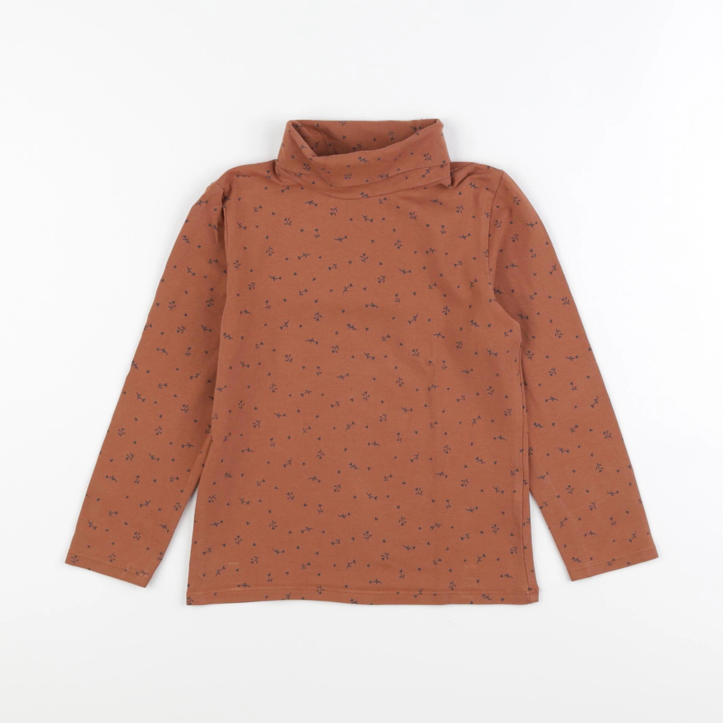 Vertbaudet - sous-pull marron - 6 ans
