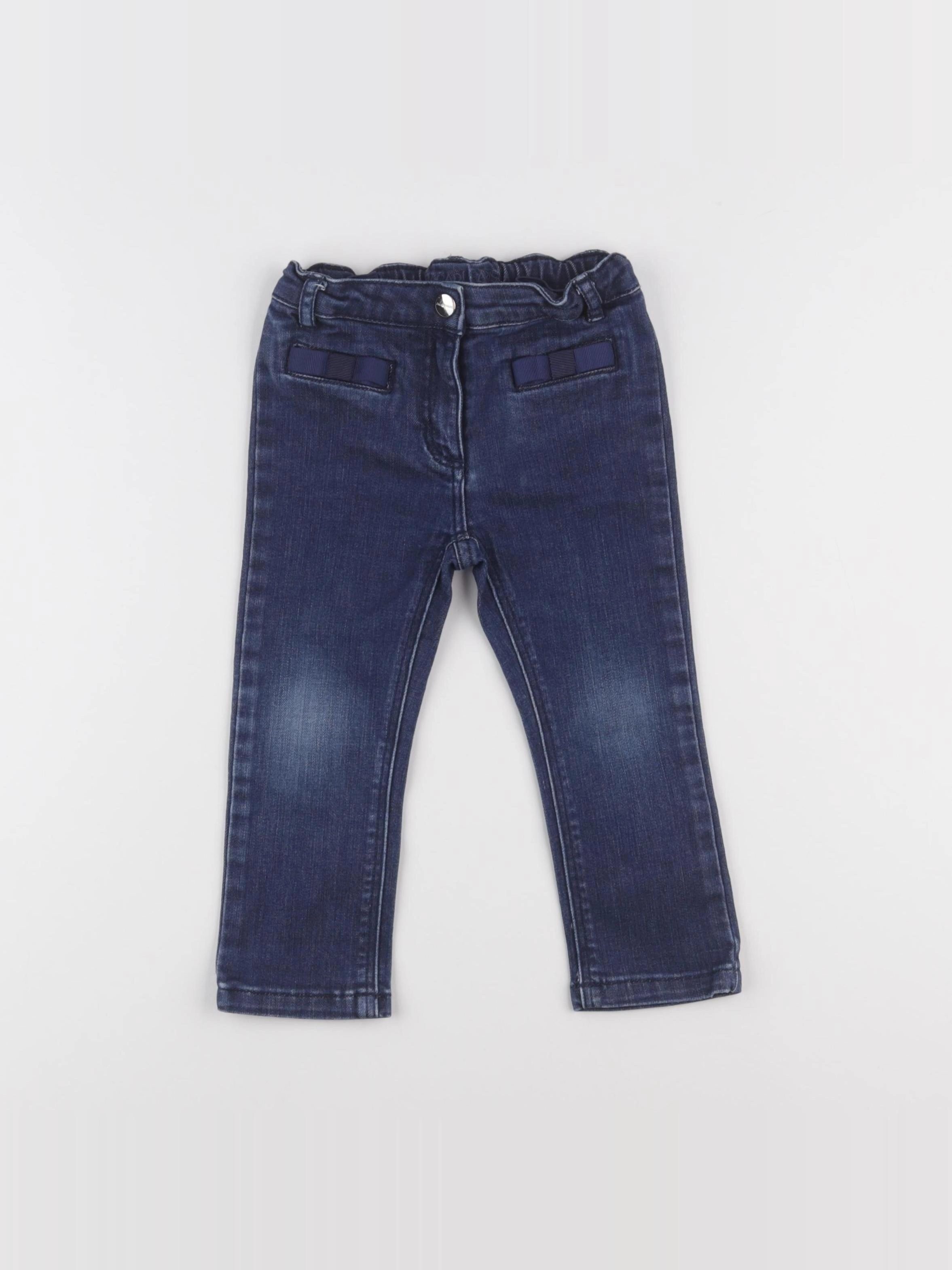 Jacadi - jean bleu - 24 mois