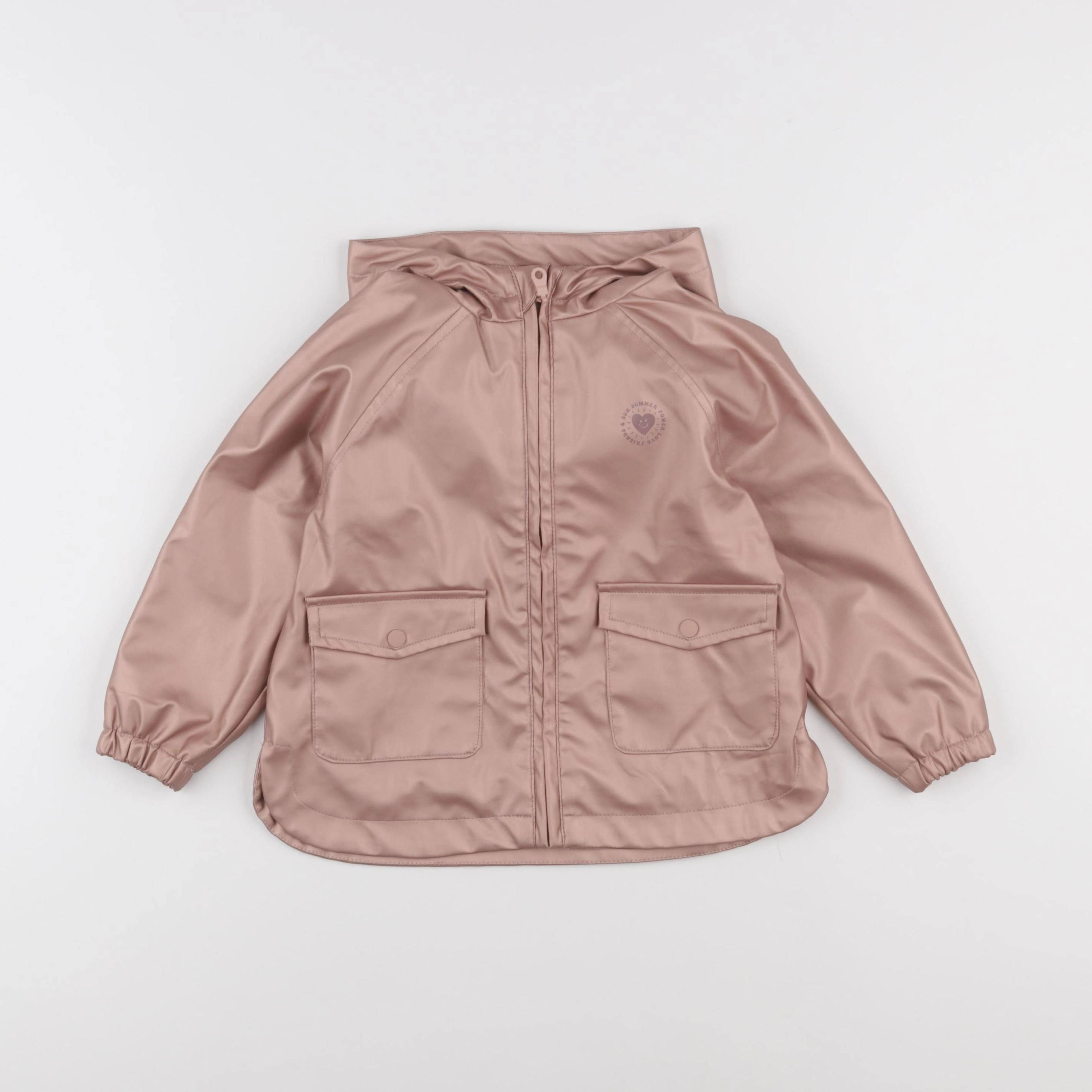 Vertbaudet - imperméable rose - 3 ans