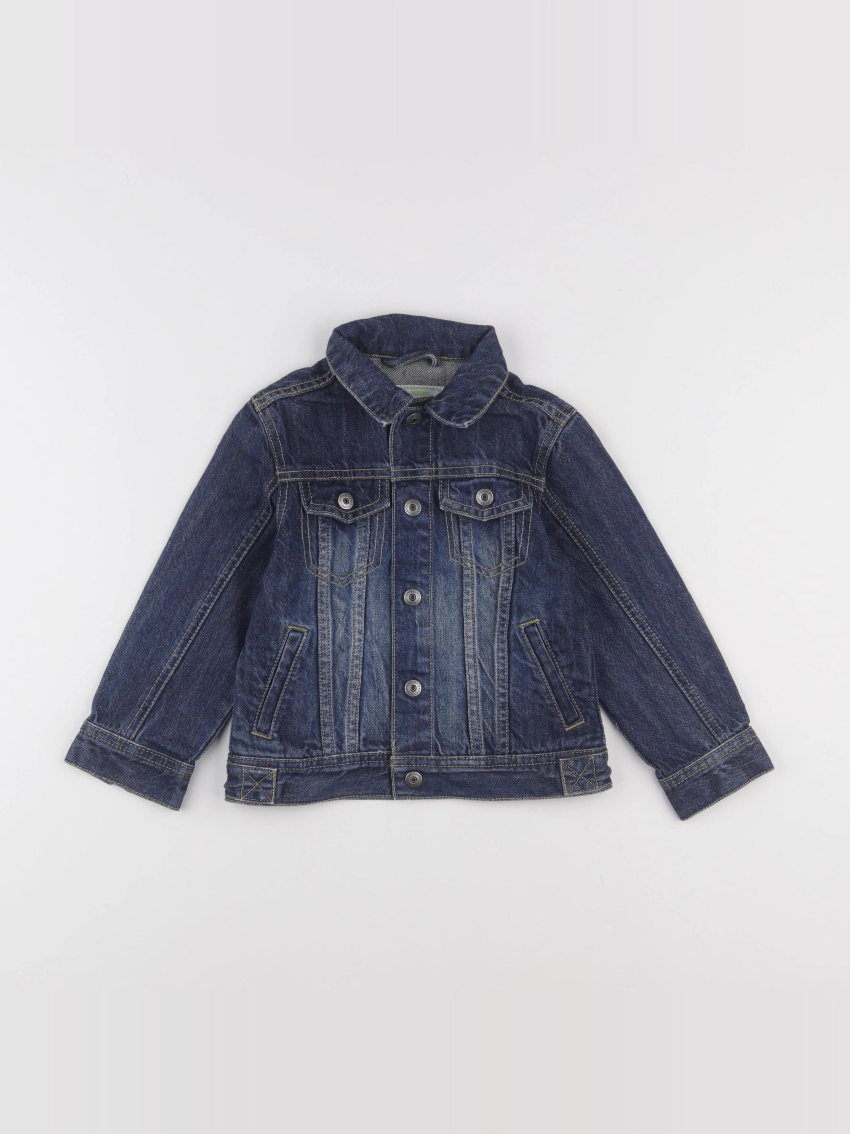 Vertbaudet - veste bleu - 4 ans