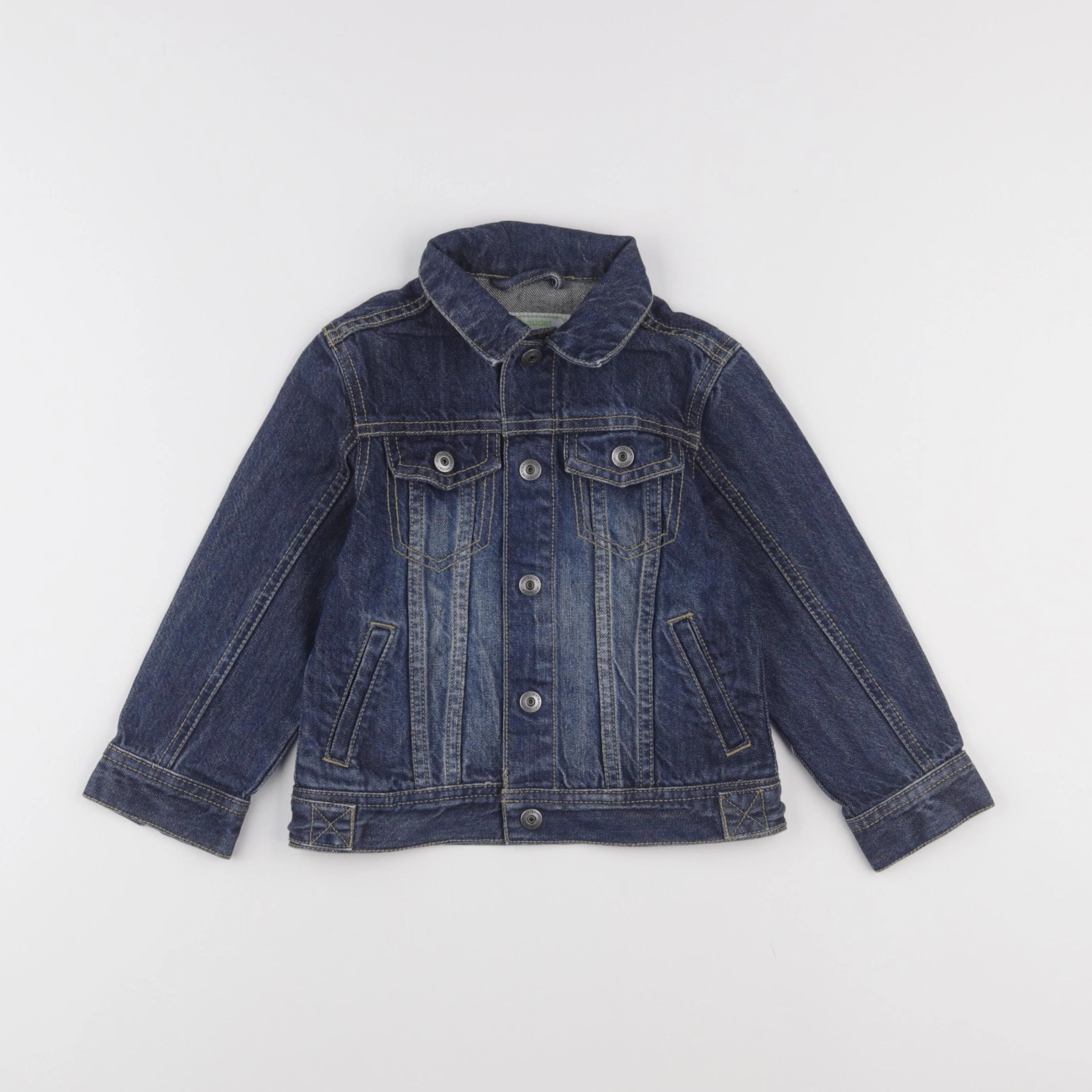 Vertbaudet - veste bleu - 4 ans