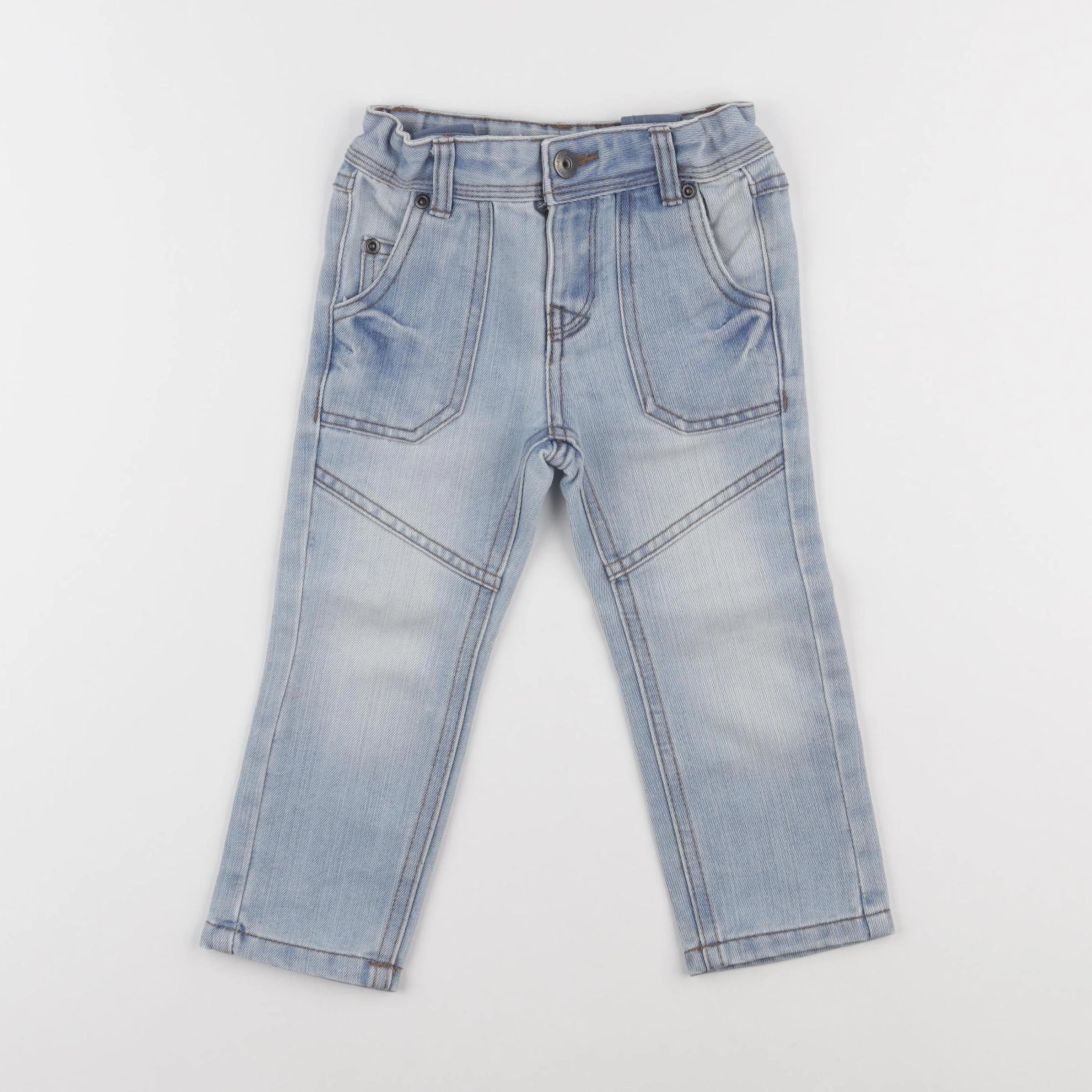 Vertbaudet - jean bleu - 2 ans