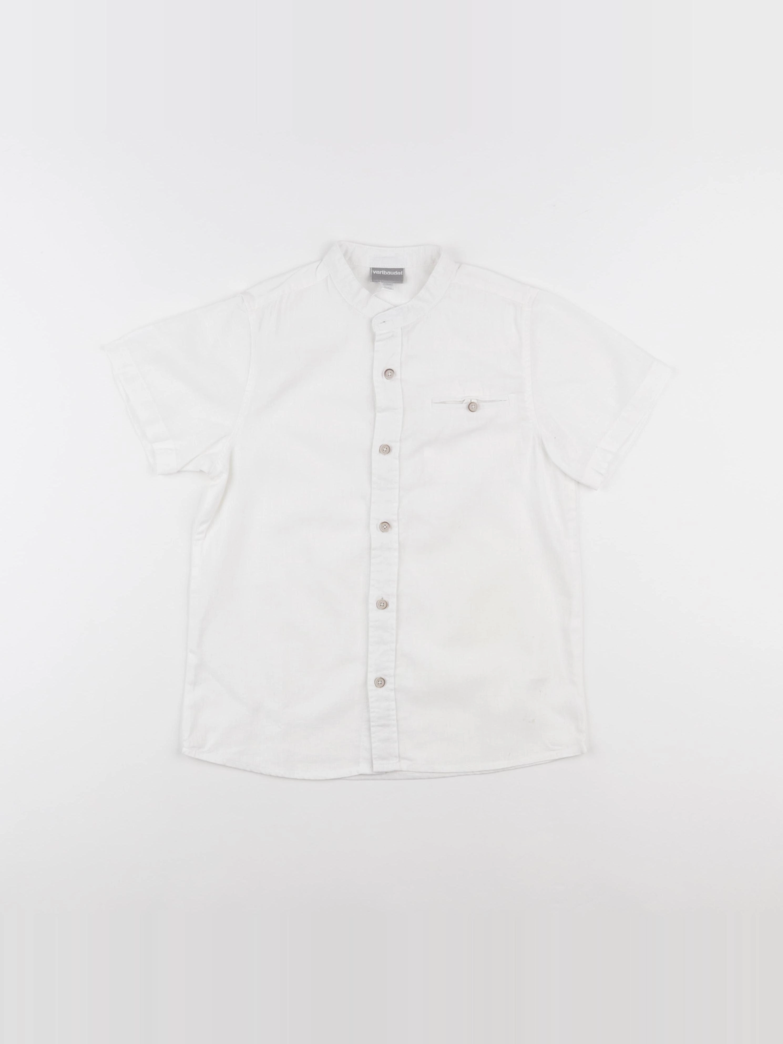 Vertbaudet - chemise blanc - 8 ans