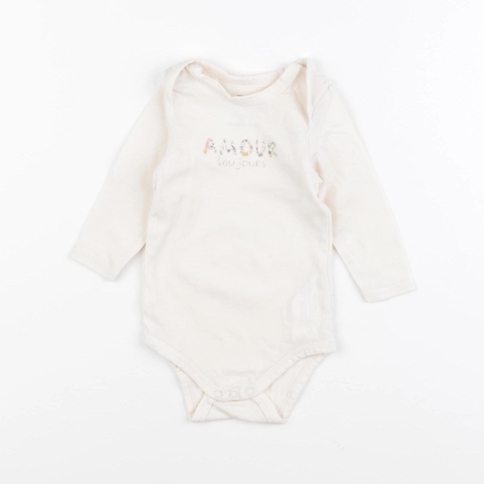 Tape à l'oeil - body beige - 3 mois