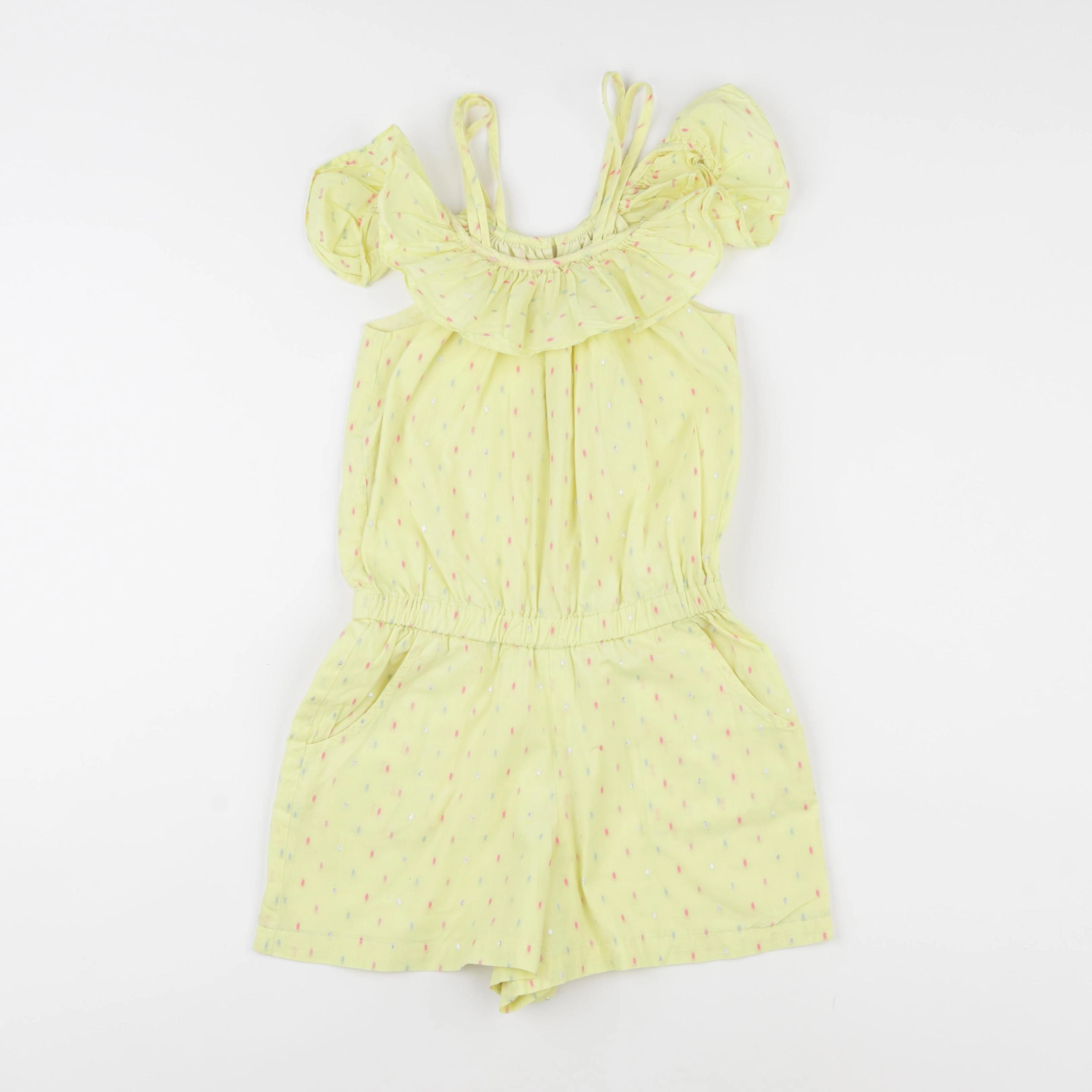 Vertbaudet - combinaison jaune - 9 ans