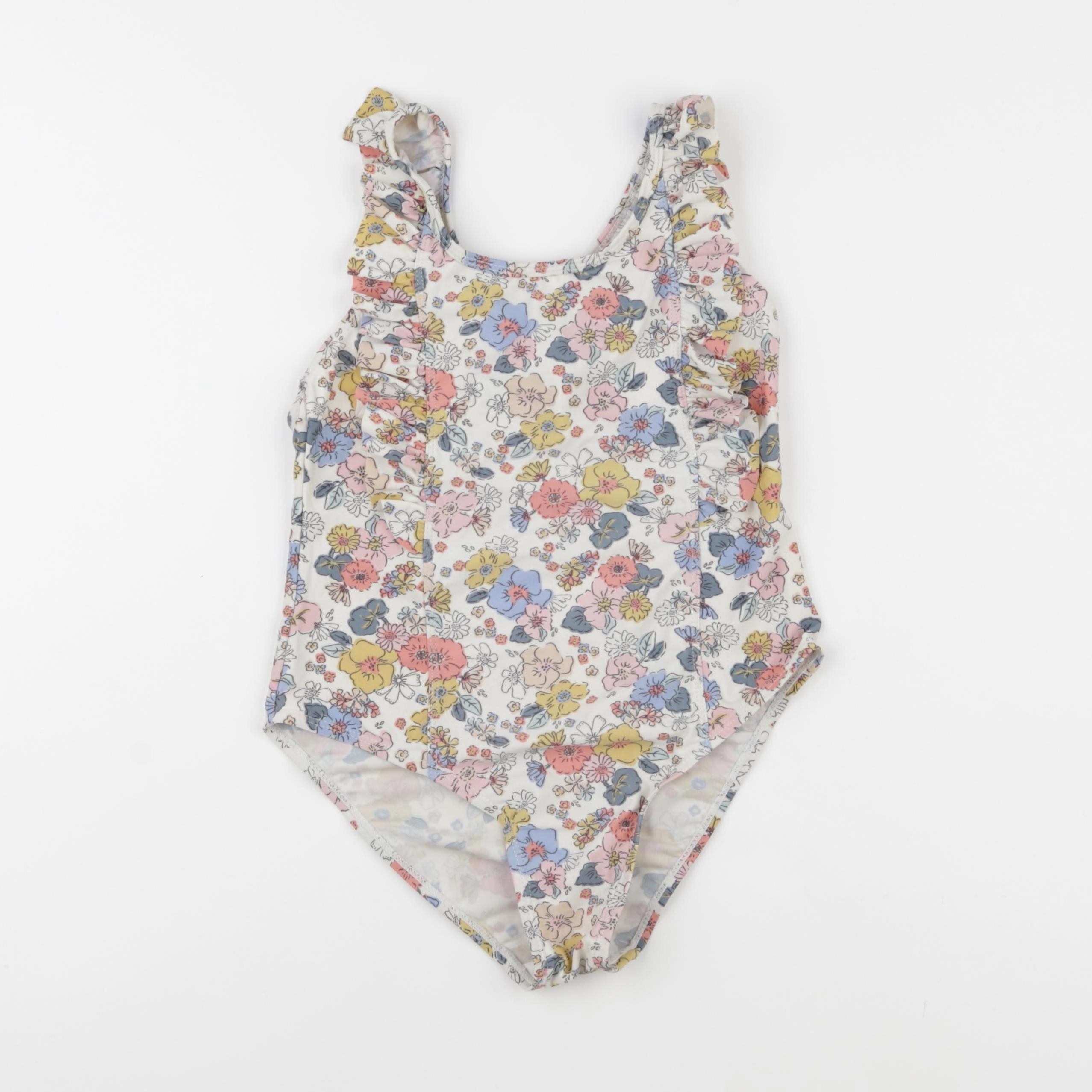 Vertbaudet - maillot de bain multicolore - 10 ans