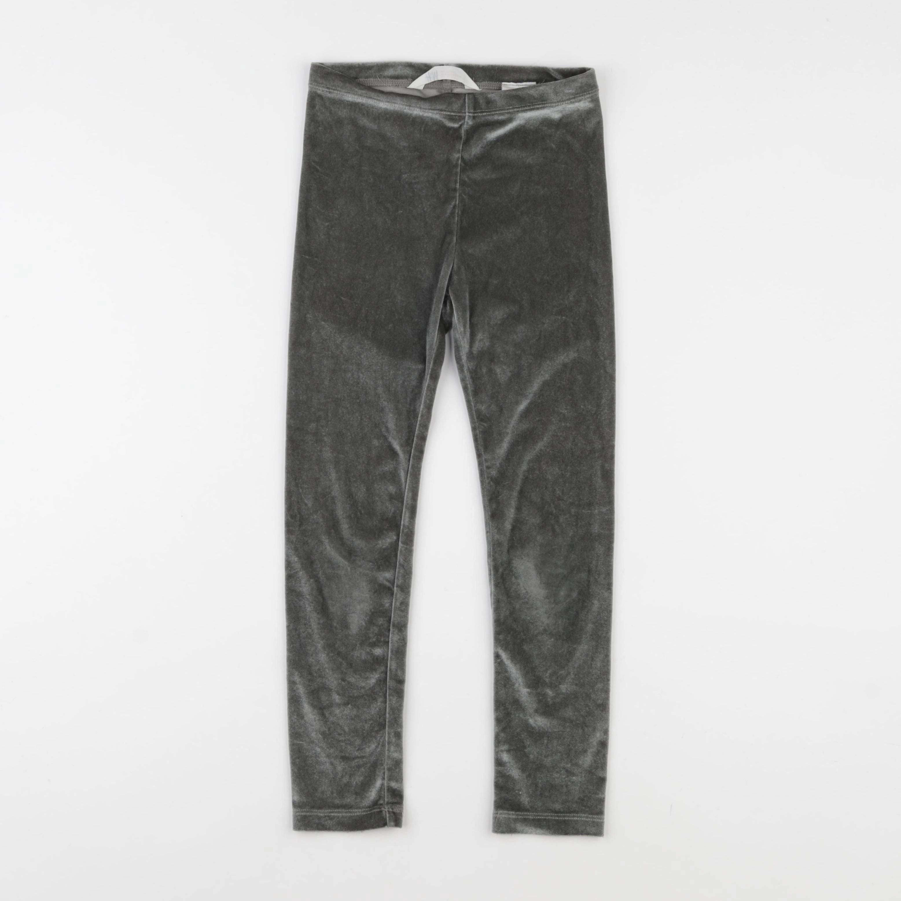 H&M - legging gris - 6/7 ans
