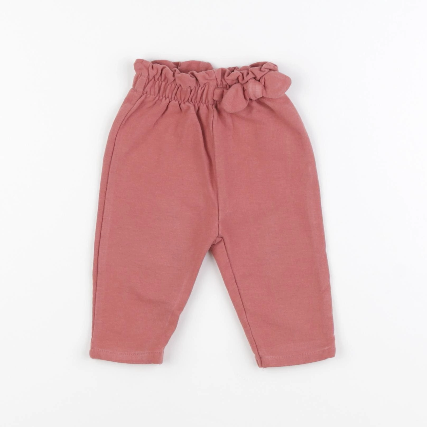 Vertbaudet - pantalon rouge - 3 mois