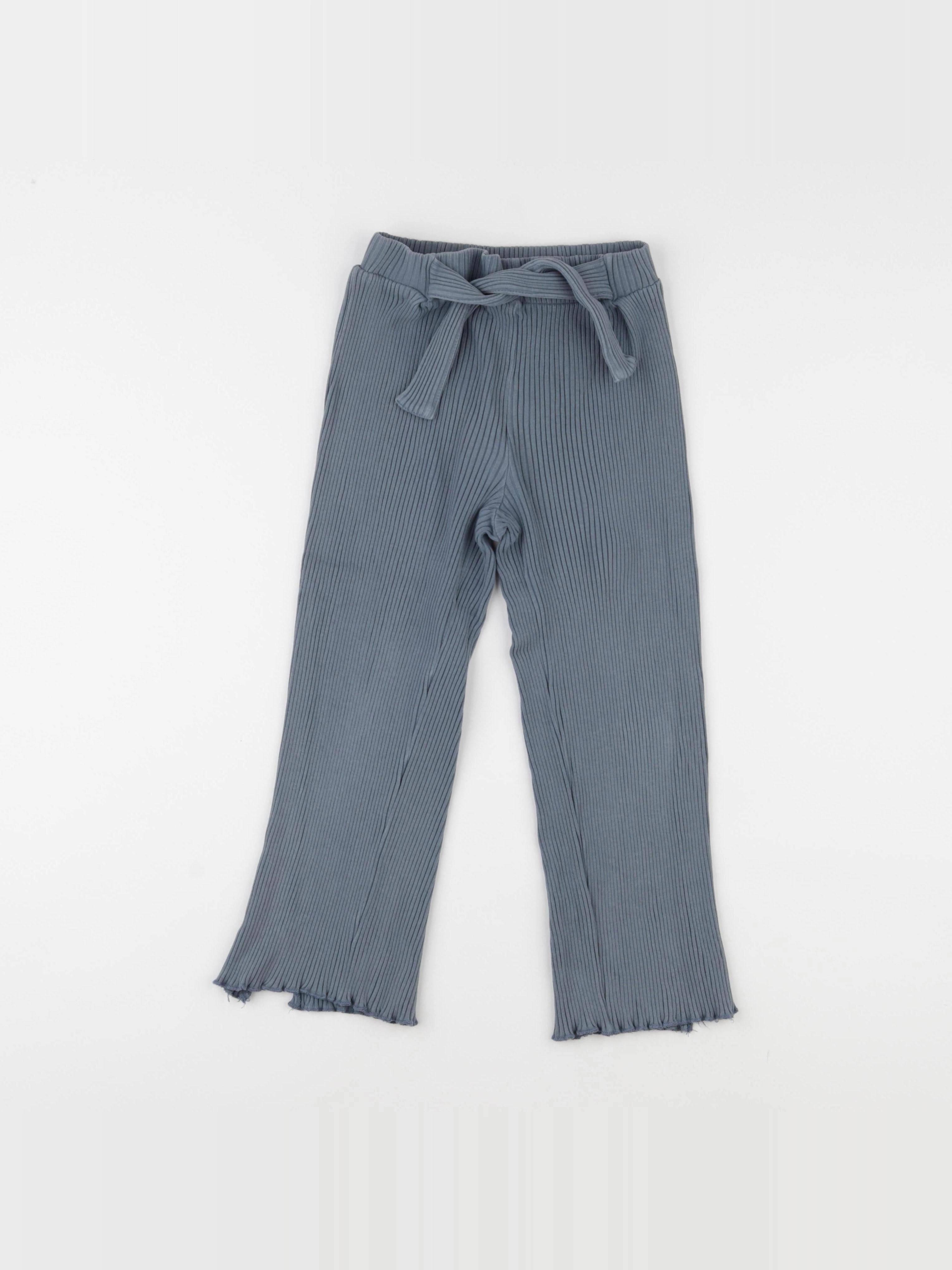 Zara - legging bleu - 8 ans
