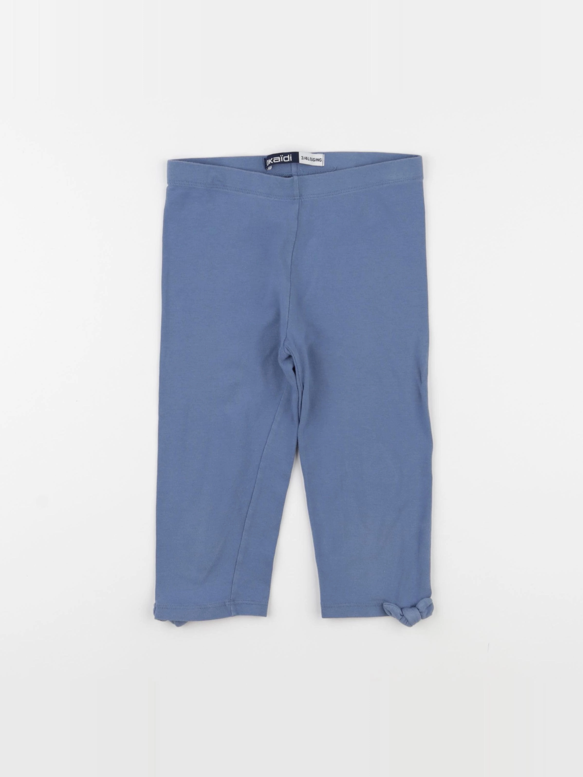 Okaidi - legging court bleu - 8 ans