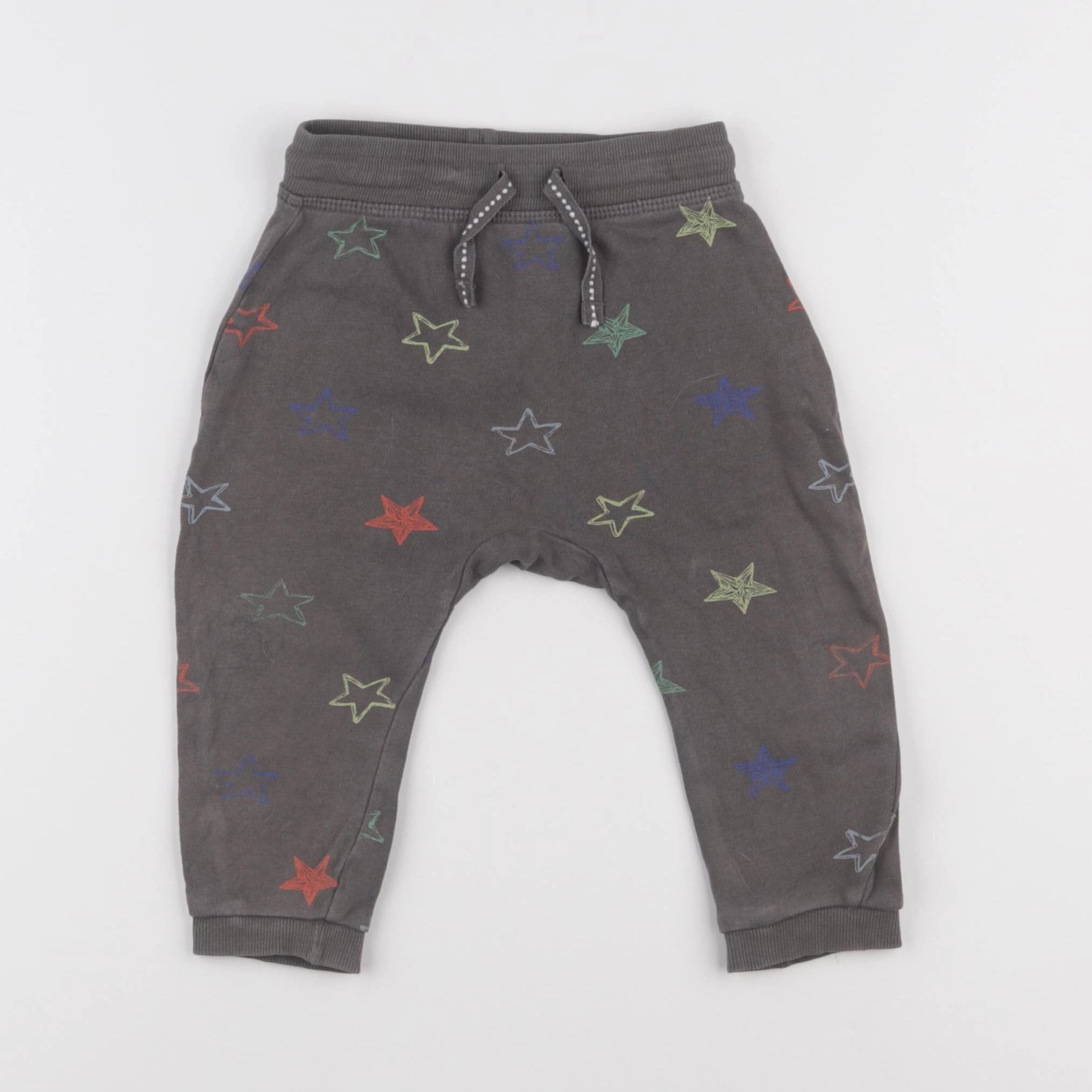 H&M - jogging gris - 9/12 mois