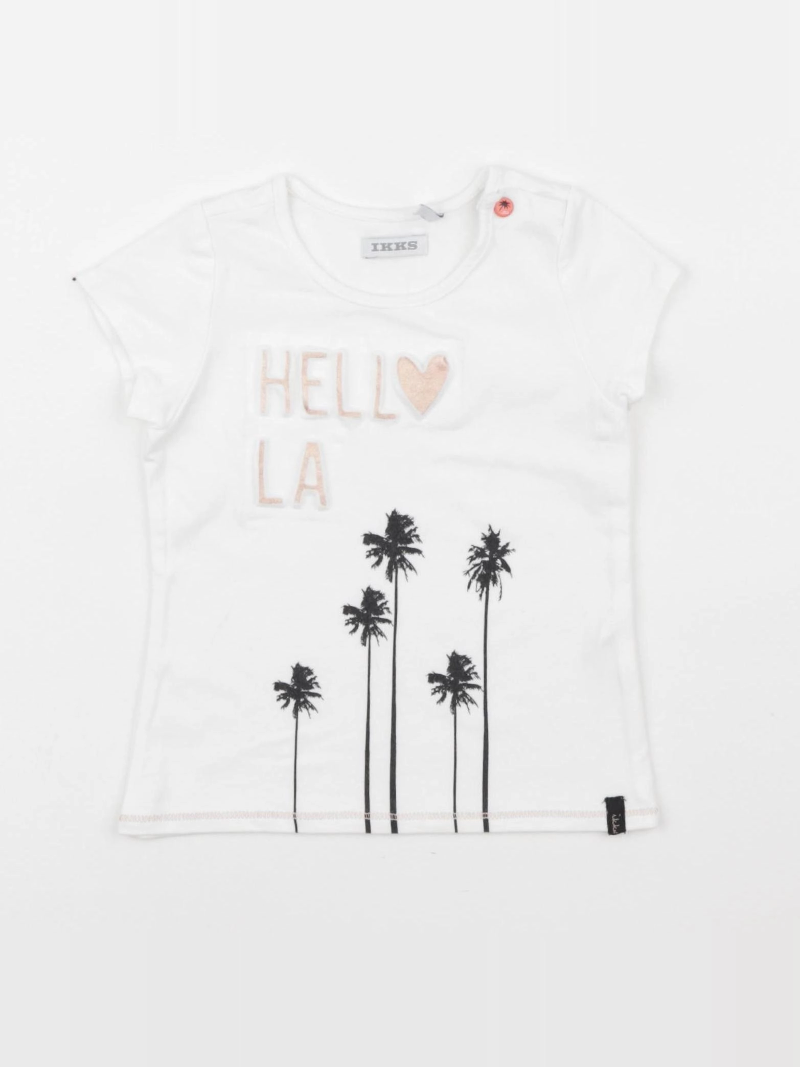 IKKS - tee-shirt blanc - 12 mois