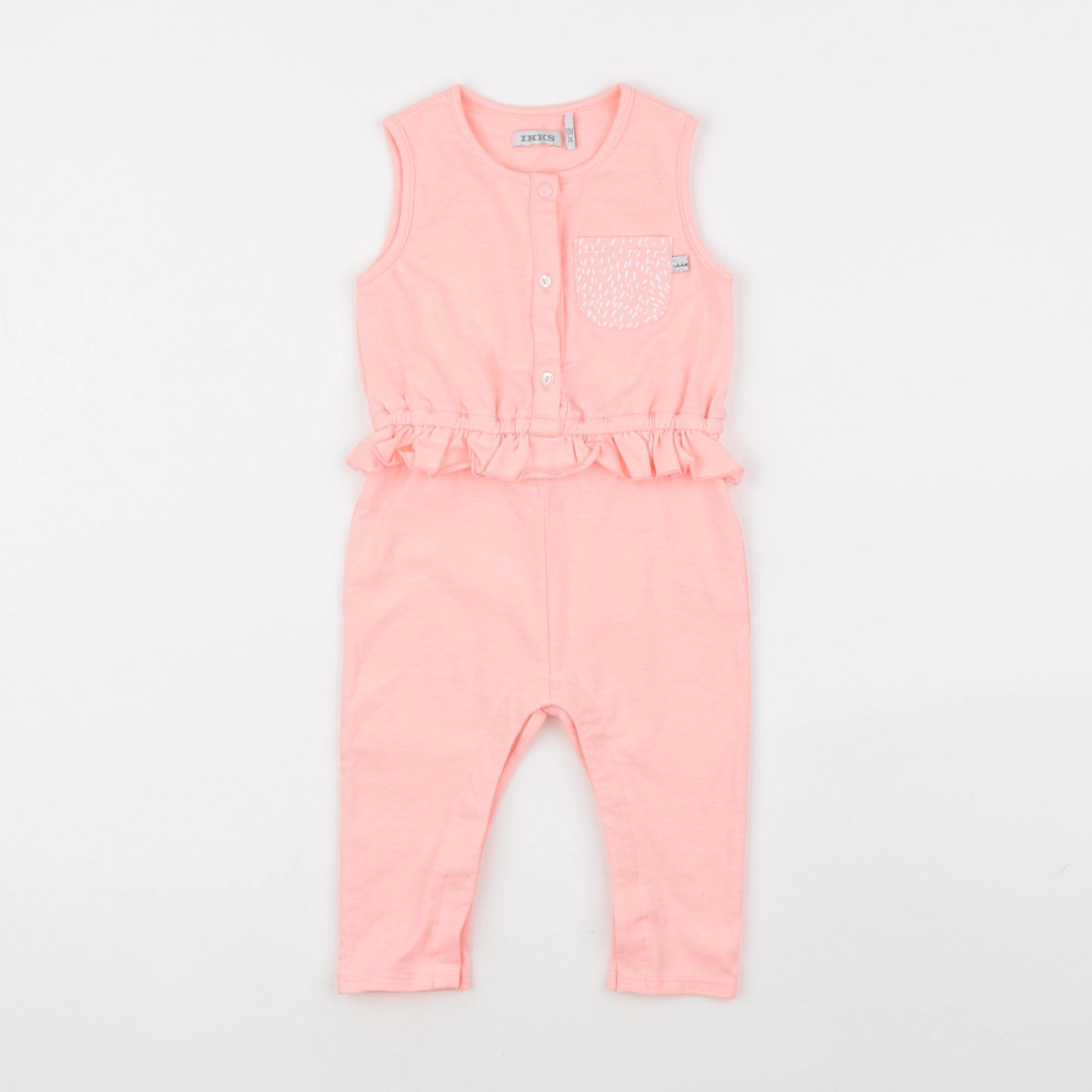 IKKS - combinaison rose - 12 mois