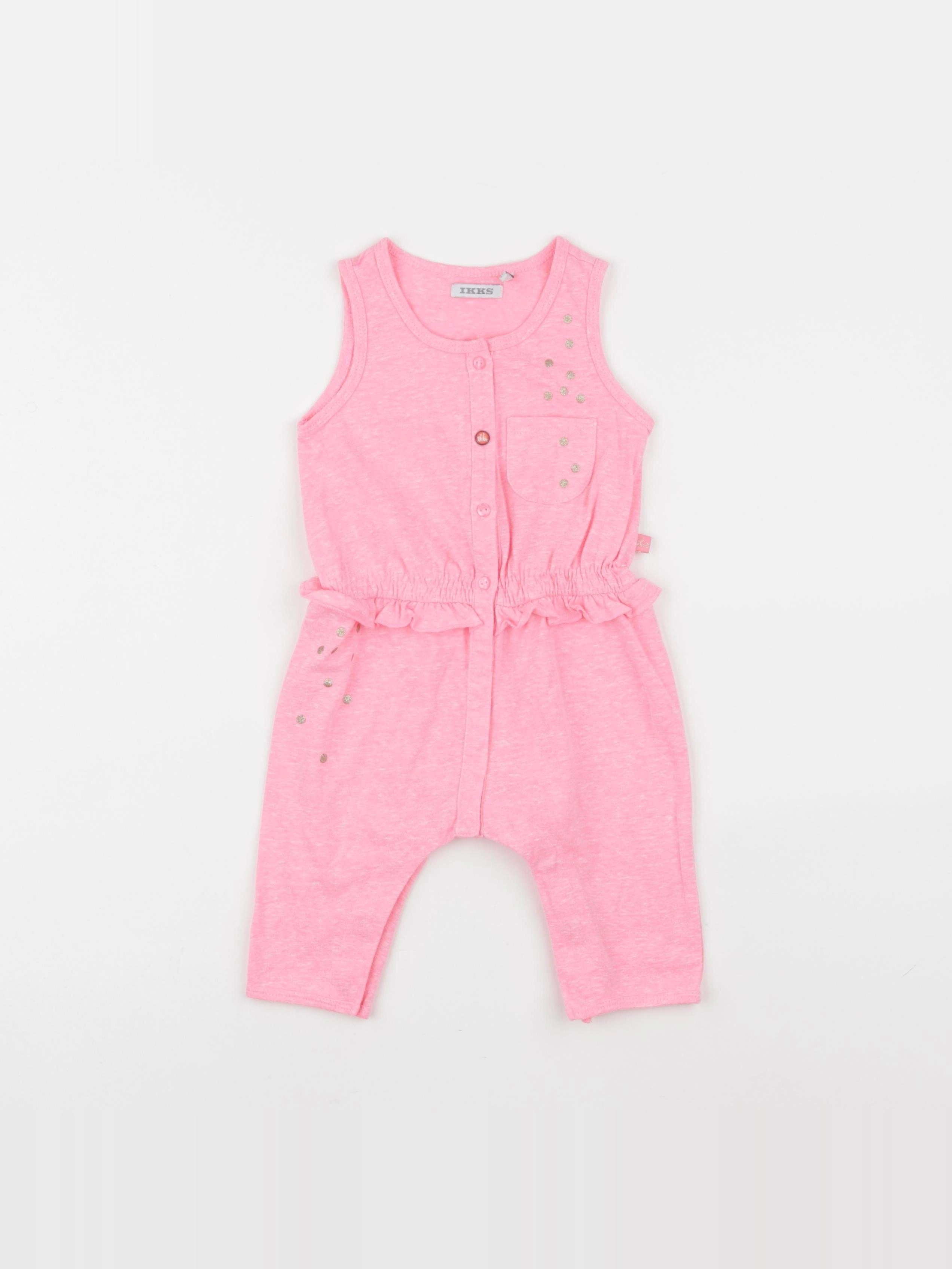 IKKS - combinaison rose - 6 mois