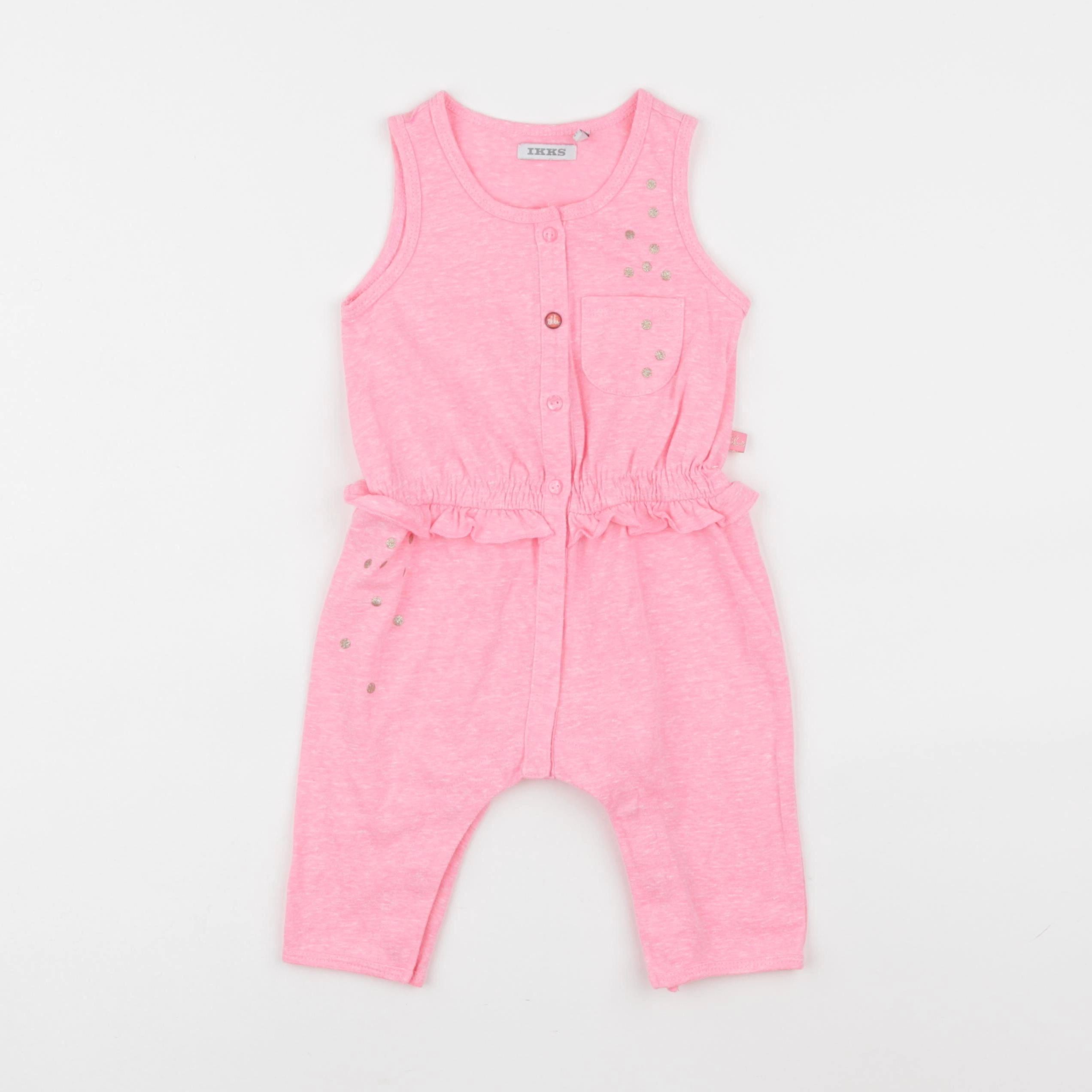 IKKS - combinaison rose - 6 mois