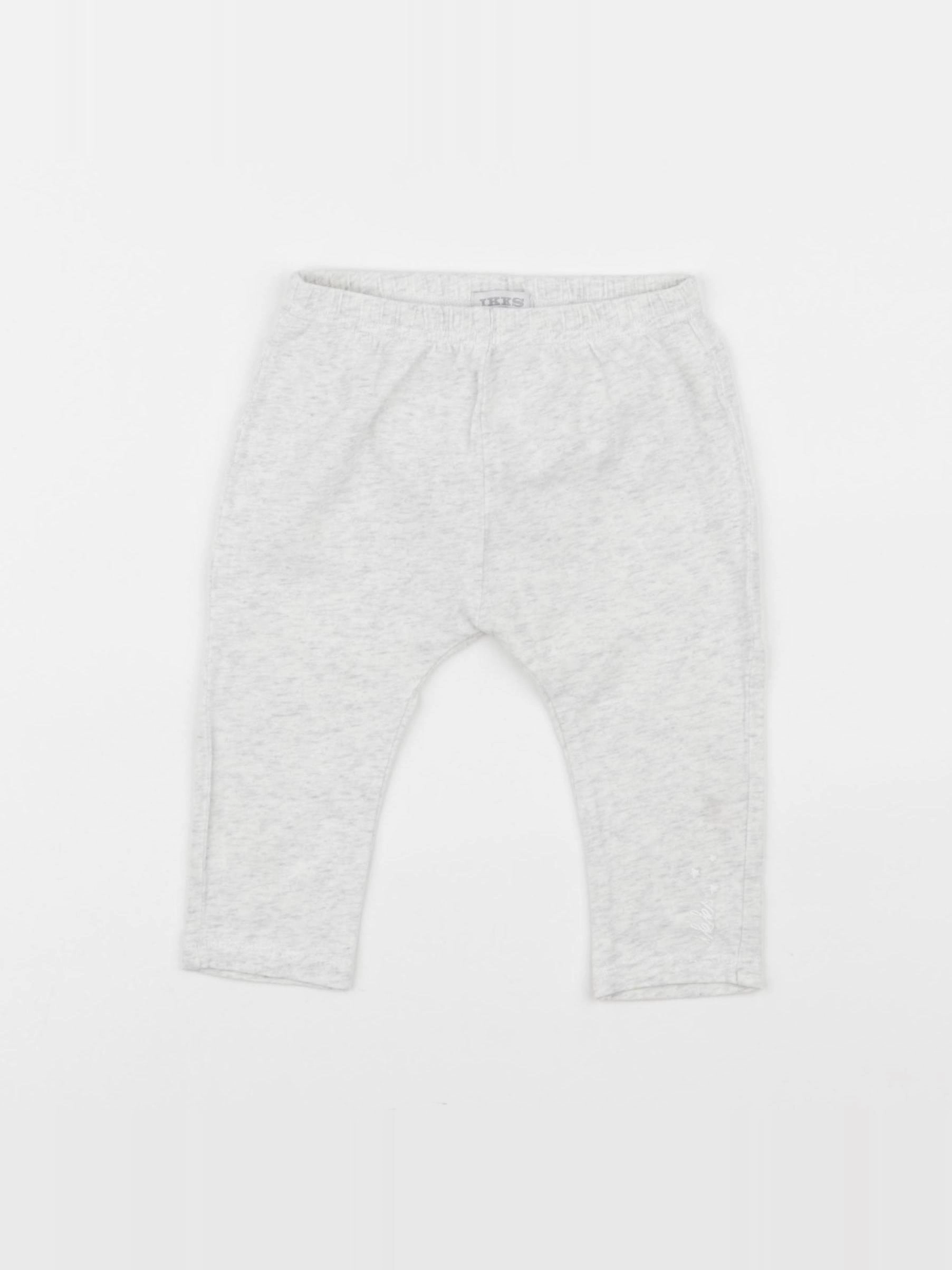 IKKS - legging gris - 3 mois